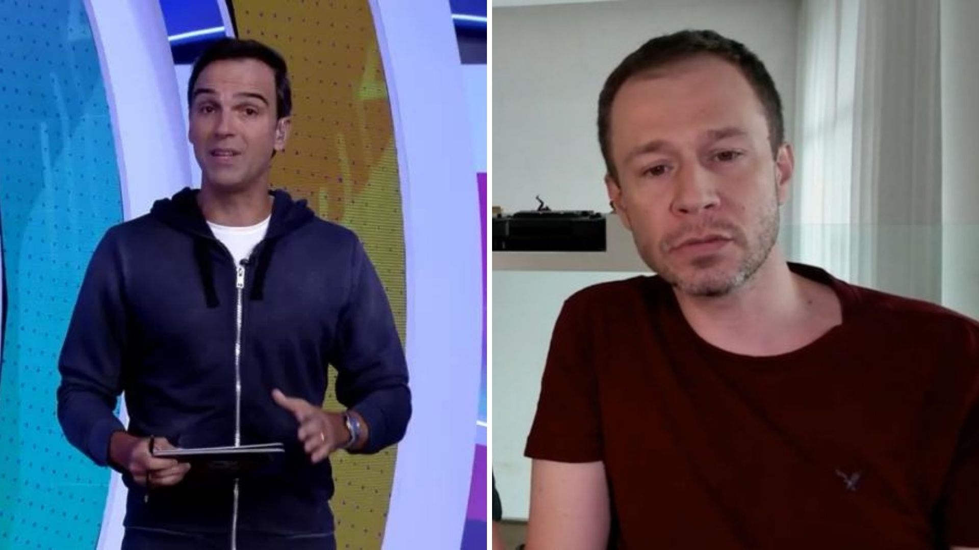 Tadeu Schmidt quebra o protocolo e encerra BBB22 com recado para Tiago Leifert