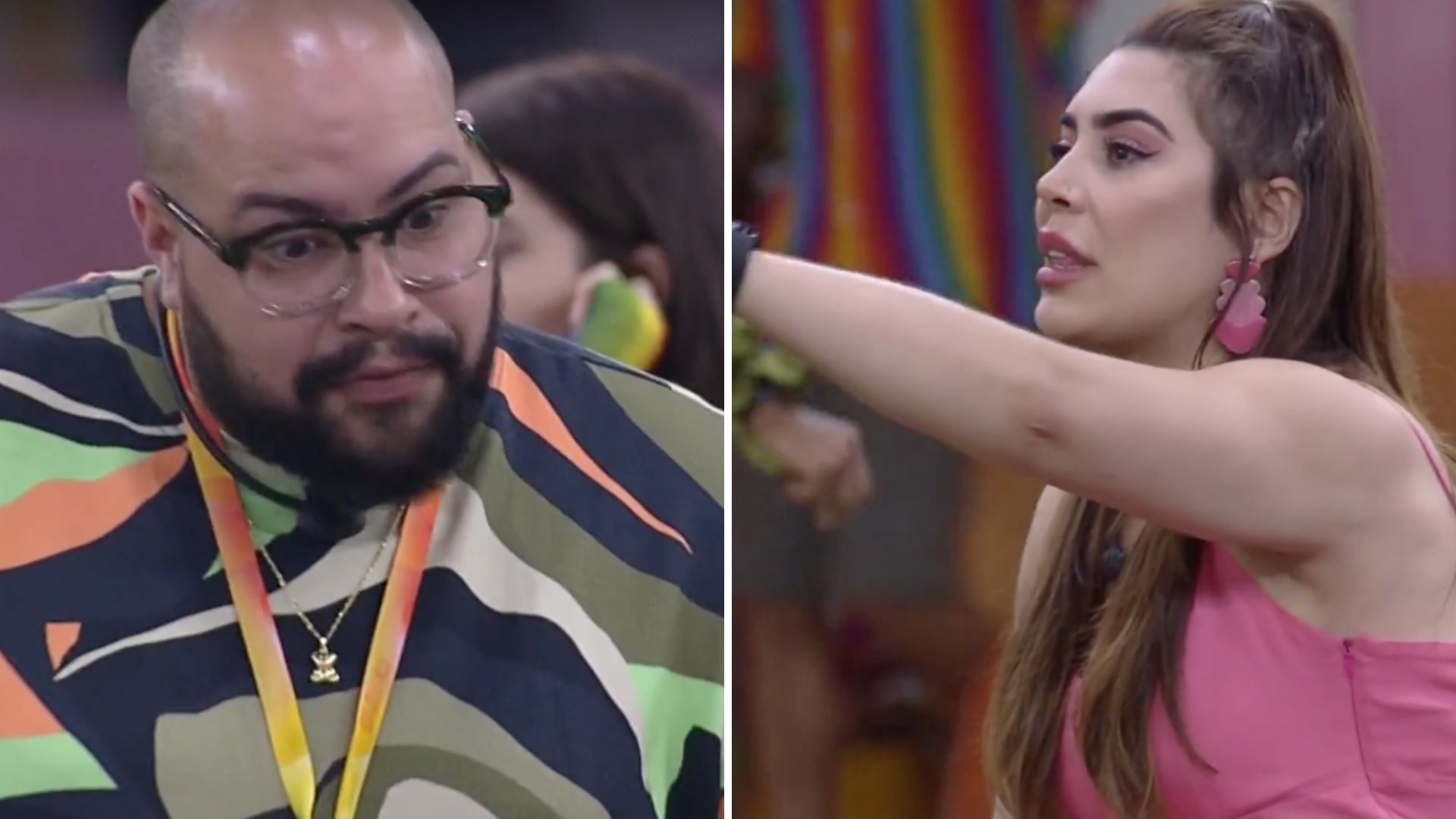 BBB22: Naiara tira satisfações com Tiago: “Você me expôs ao vivo”