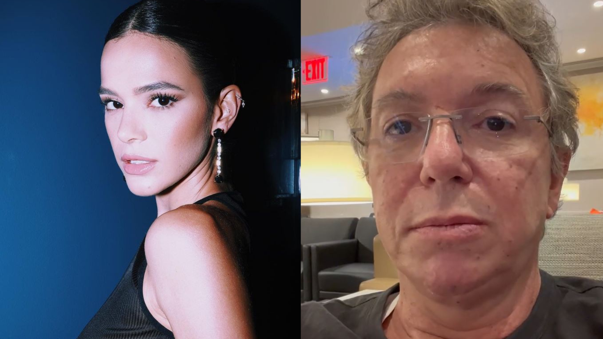 Bruna Marquezine expõe treta com Boninho às vésperas do BBB22: “Me bloqueou”
