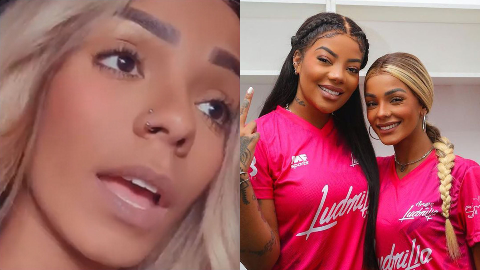 Esposa de Ludmilla causa climão com escola de samba ao entrar no BBB22 sem avisar