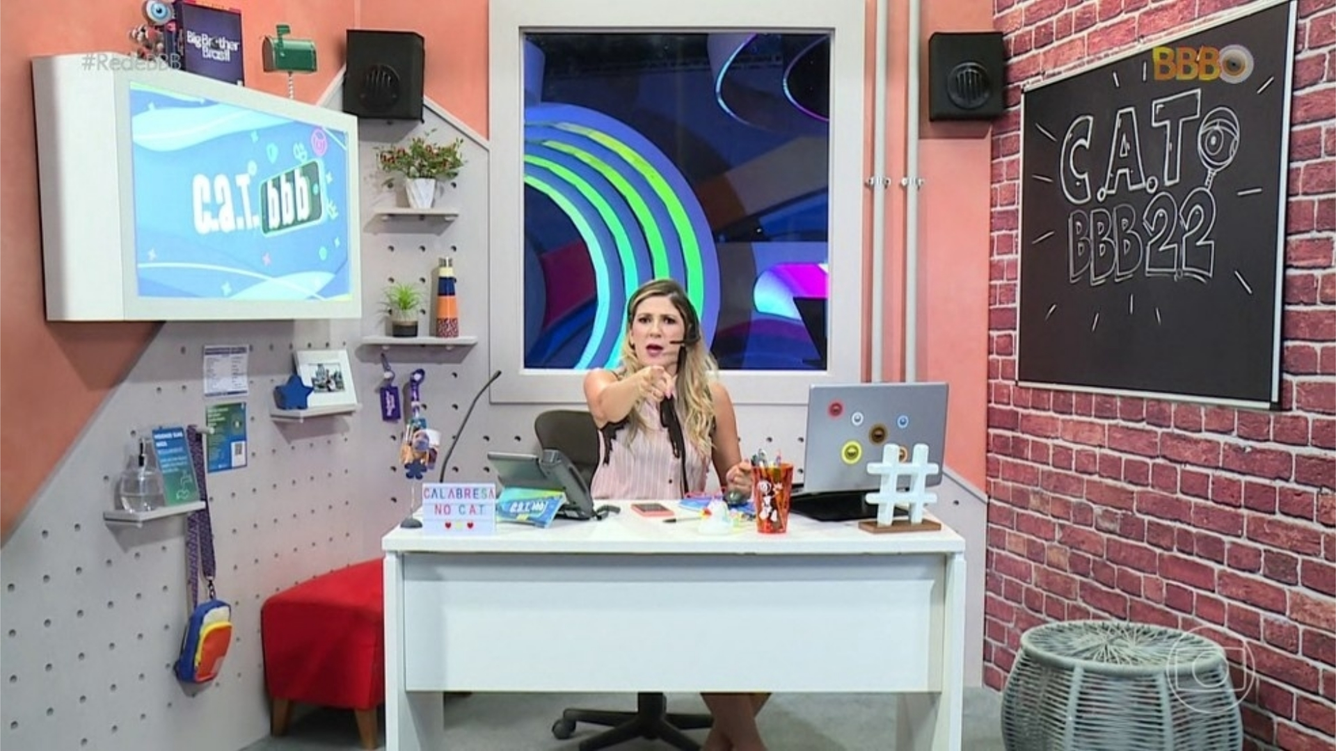 BBB22: Dani Calabresa estreia no CAT BBB com zoações à Naiara, Jade e Mion