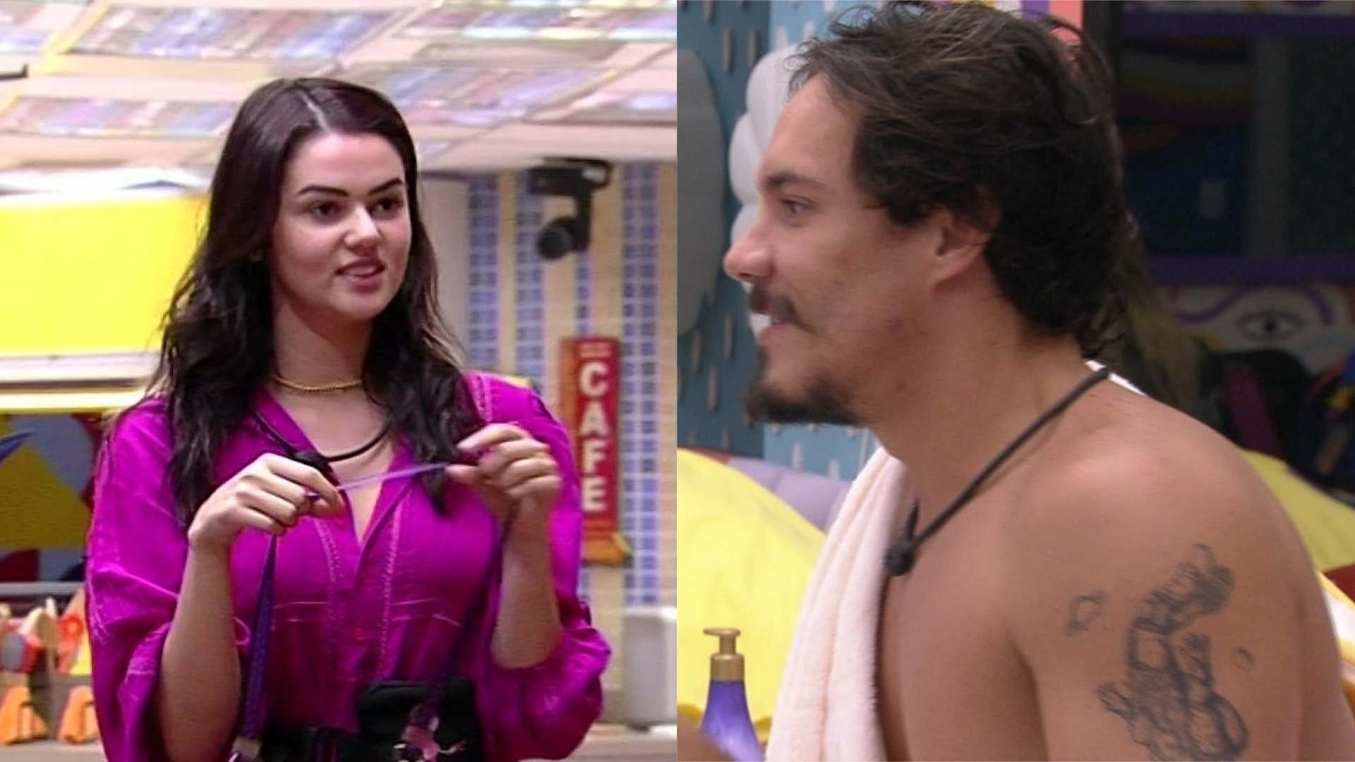 BBB22: Eliezer combina beijo técnico com Eslovênia: “Para dar audiência”
