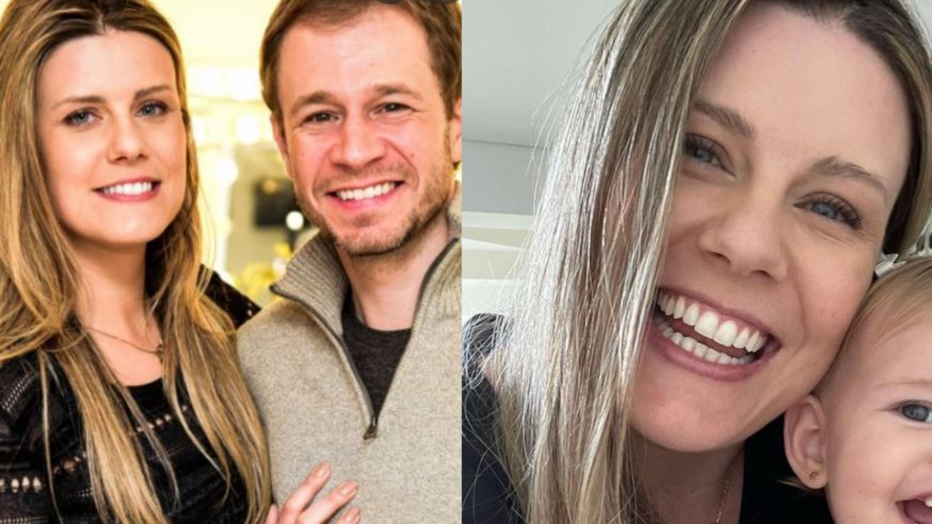 Esposa de Tiago Leifert se exercita com a filha e fãs cravam: “Xerox do pai”