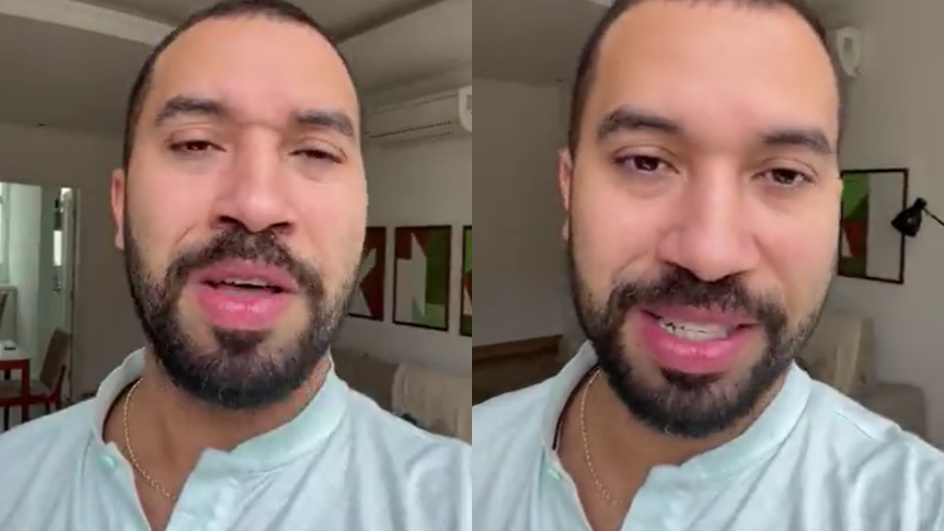 Ex-BBB Gil do Vigor testa positivo para Covid-19 e desabafa: “Um pouco sério”