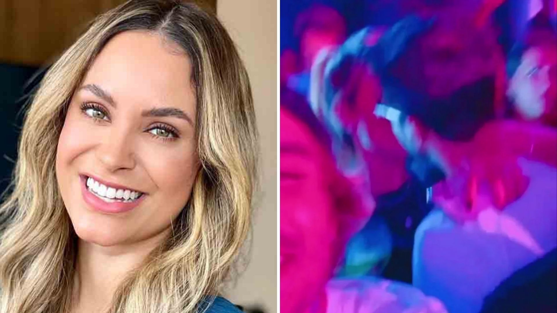 Ex-BBB Sarah Andrade é flagrada aos beijos com homem misterioso em balada