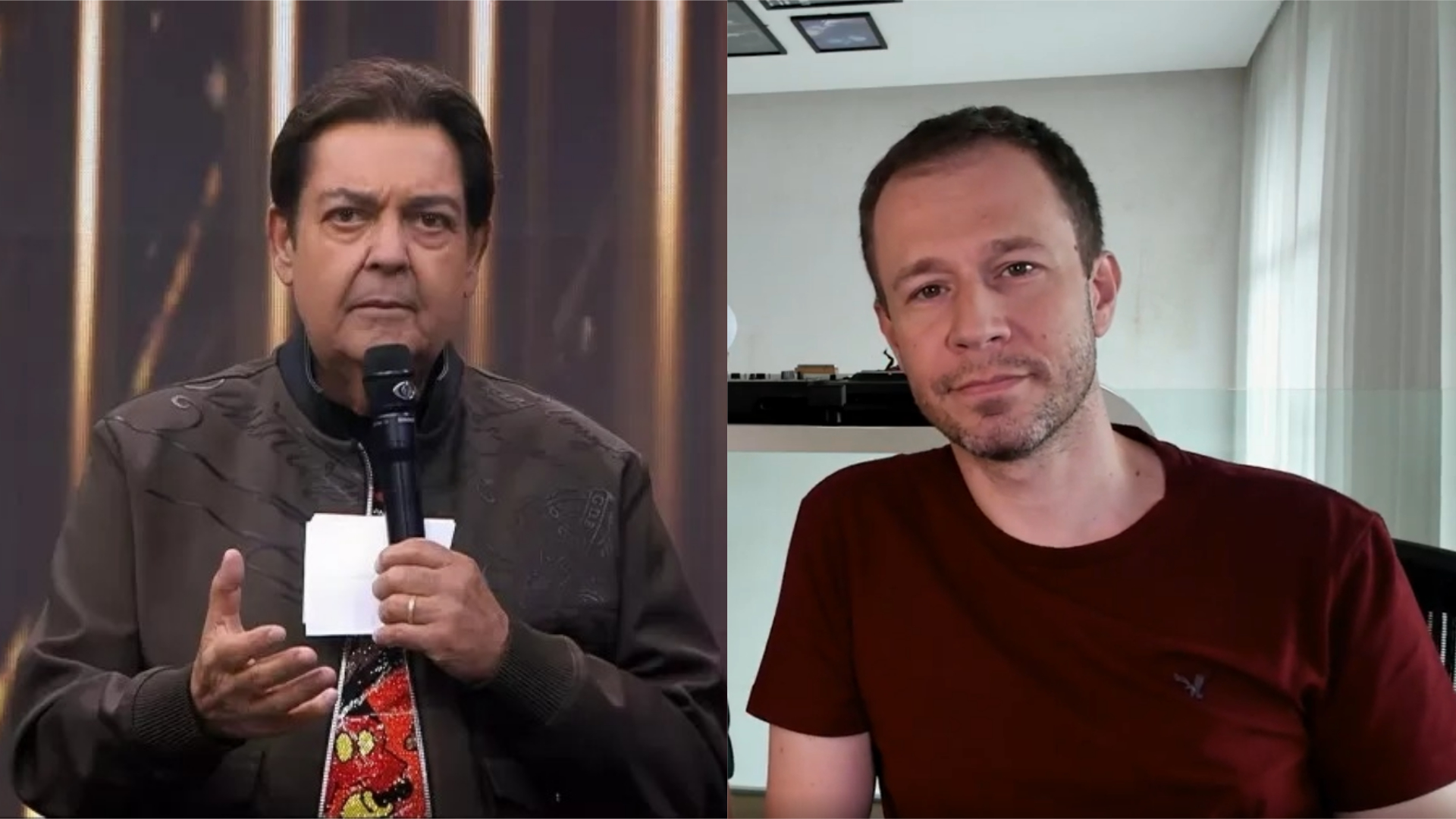Faustão manifesta apoio a Tiago Leifert: “Tomara que a Lua vire esse jogo”