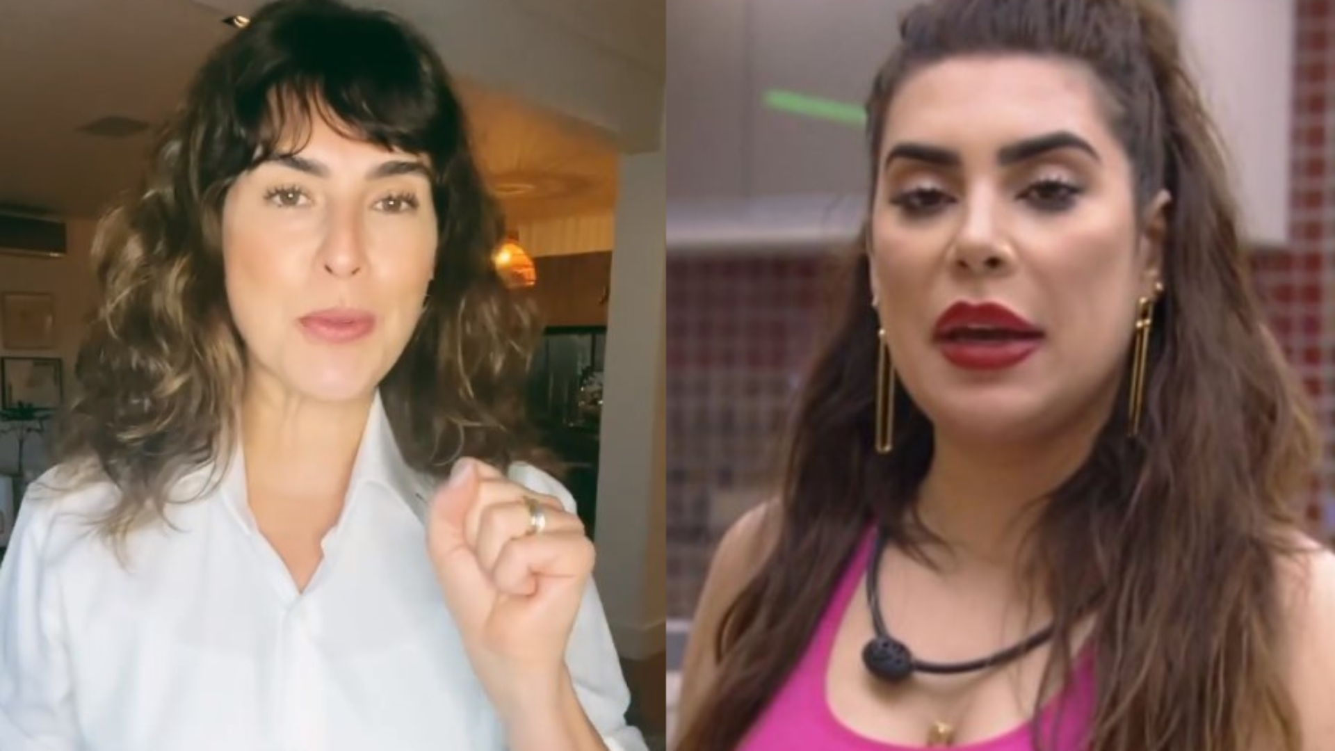 BBB22: Fernanda Paes Leme debocha de discurso de Naiara Azevedo e web reage