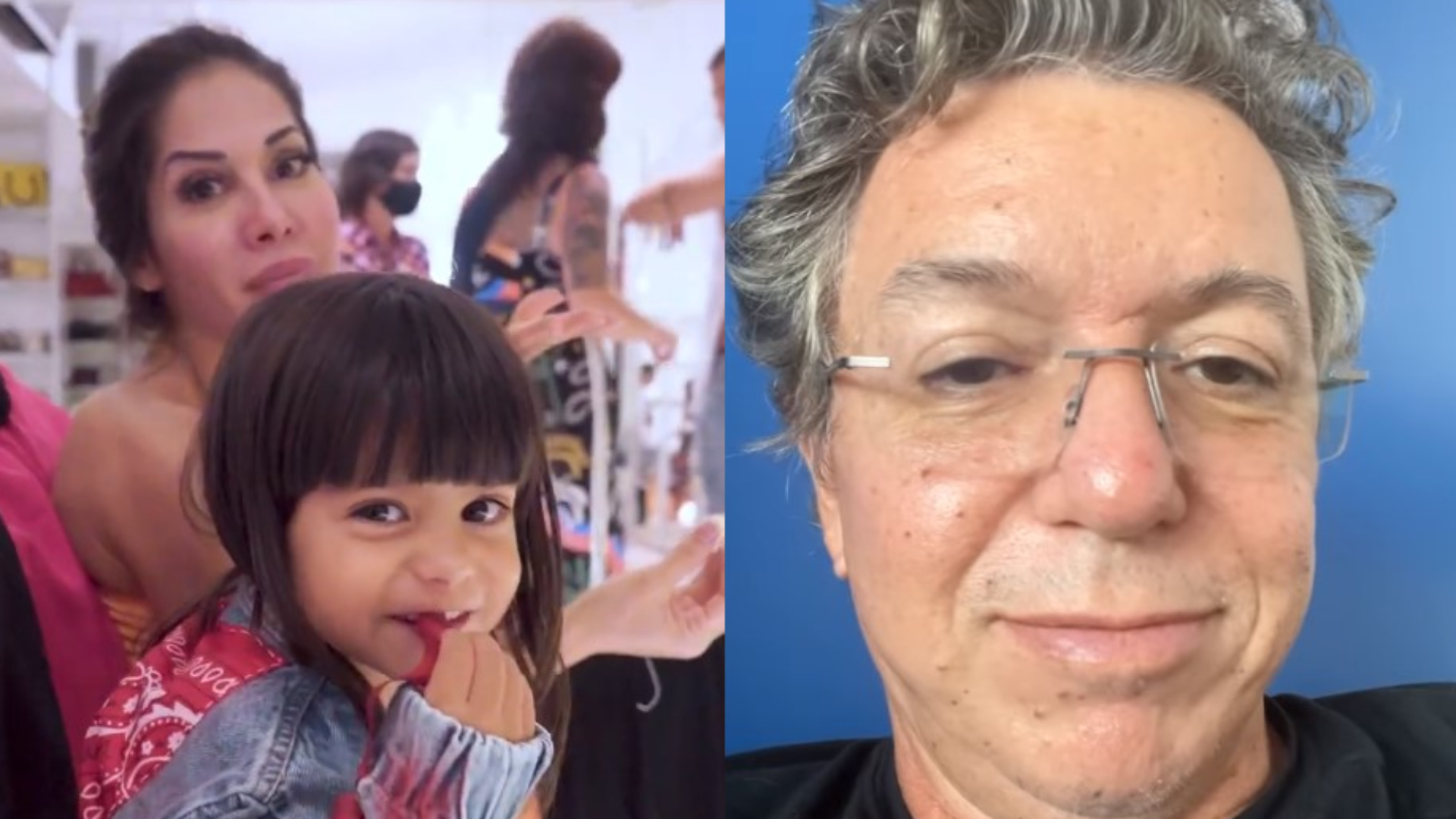 BBB22: Filha de Arthur Aguiar faz pedido inusitado para Boninho: “Você deixa?”