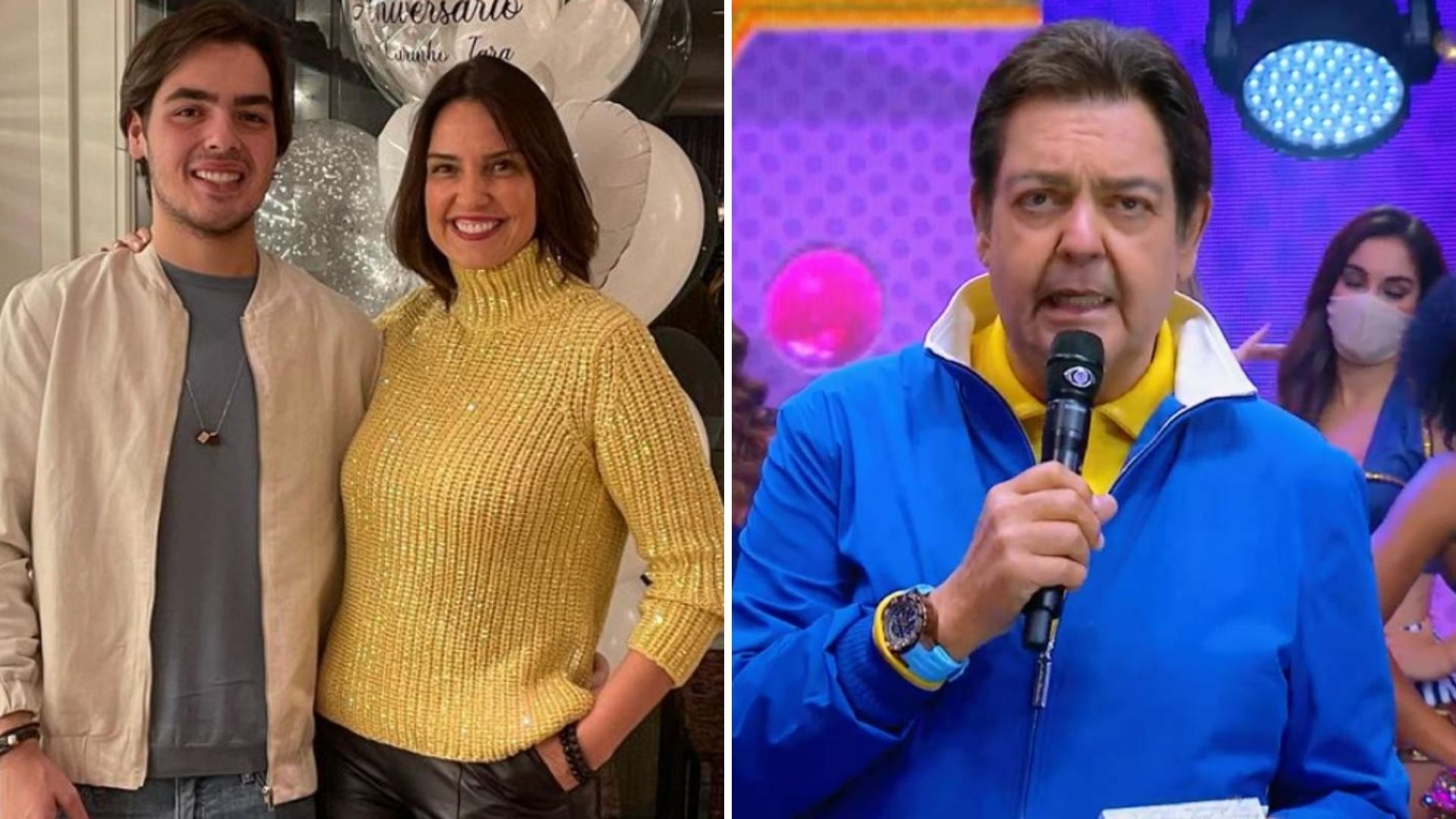 Filho de Faustão completa 18 anos e mãe se declara: “Humilde”