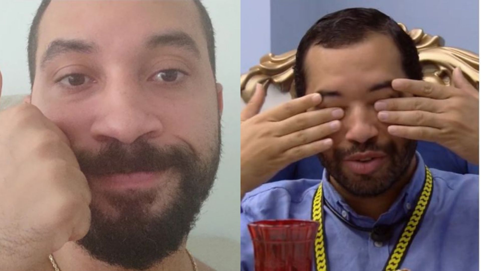 Ex-BBB Gil do Vigor relembra perrengue com roupas no reality: “Até choro”