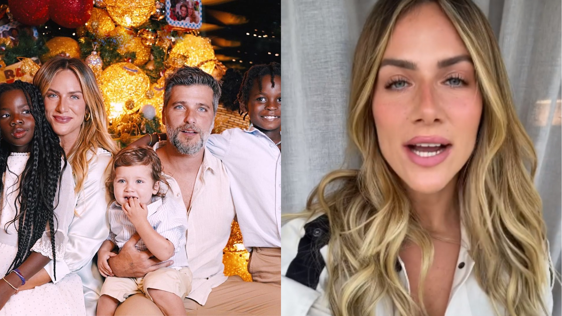 Giovanna Ewbank comove ao falar da relação dos filhos: “Bless é ídolo do Zyan”