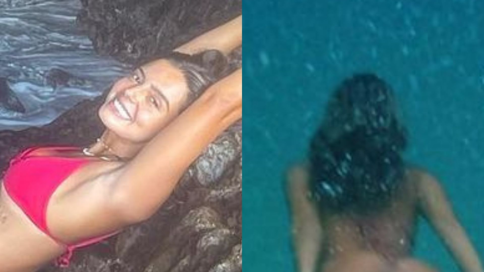 De biquíni, Giovanna Lancelotti faz fio-dental sumir em bumbum GG: “Sereia”