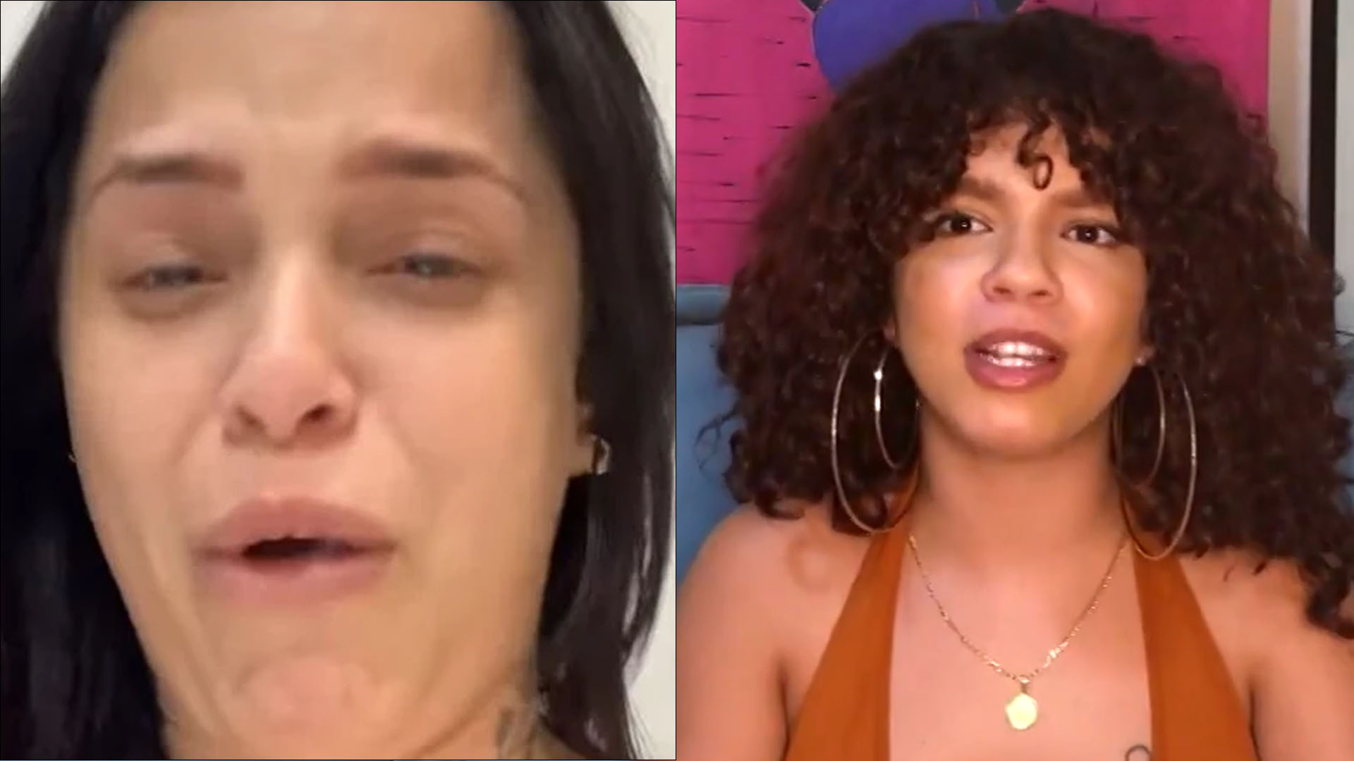 BBB22: Irmã de Maria vai às lágrimas e expõe mágoa com a atriz: “Não nos falamos”