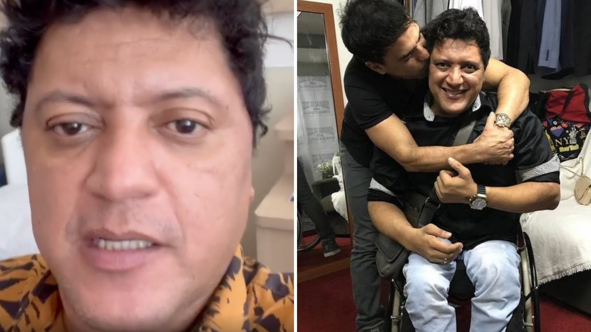 Aos 50 anos, irmão de Zezé di Camargo pode voltar a andar com um exoesqueleto