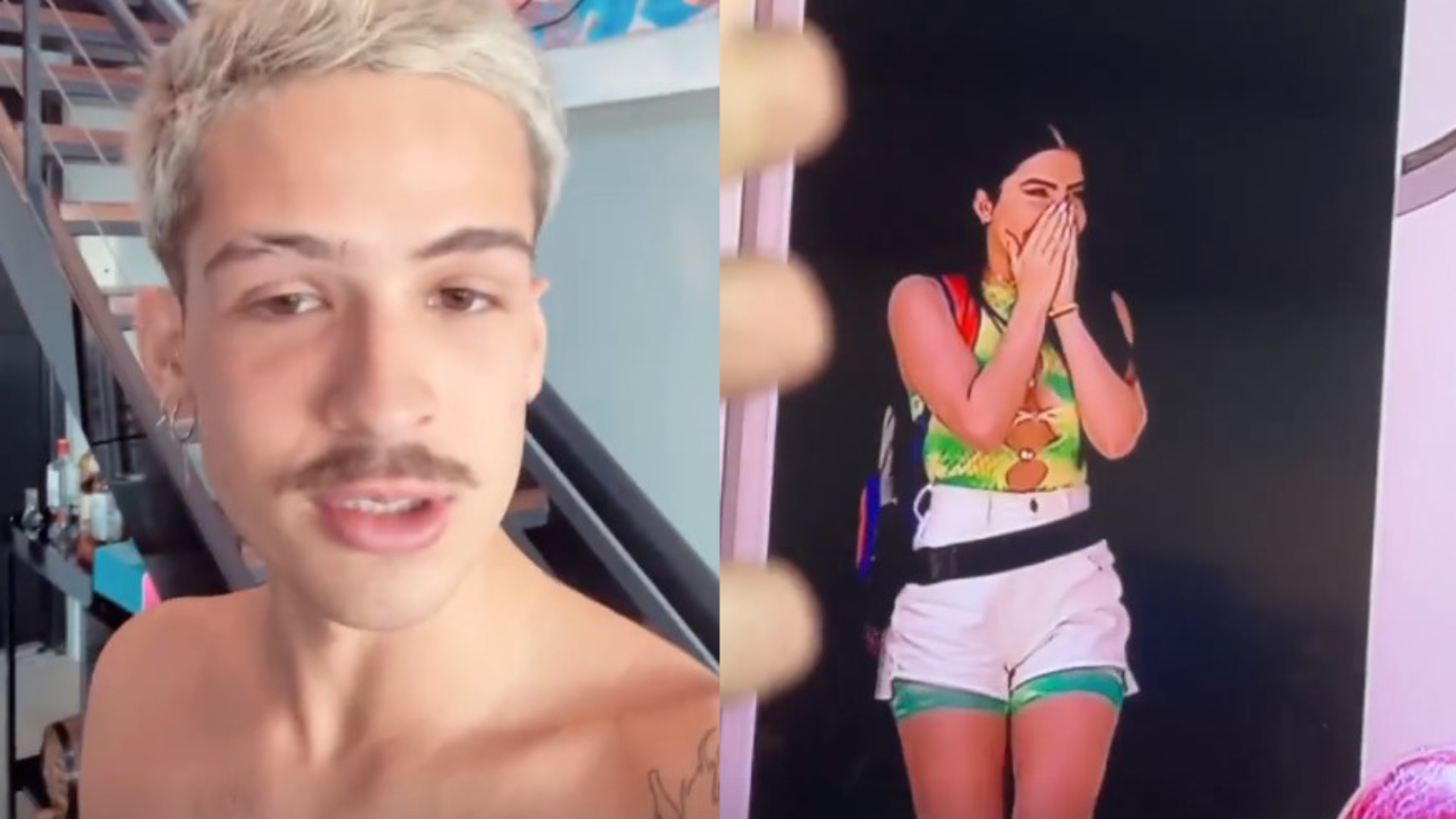 BBB22: Ex de Jade Picon, João Guilherme reage à entrada da sister e manda recado