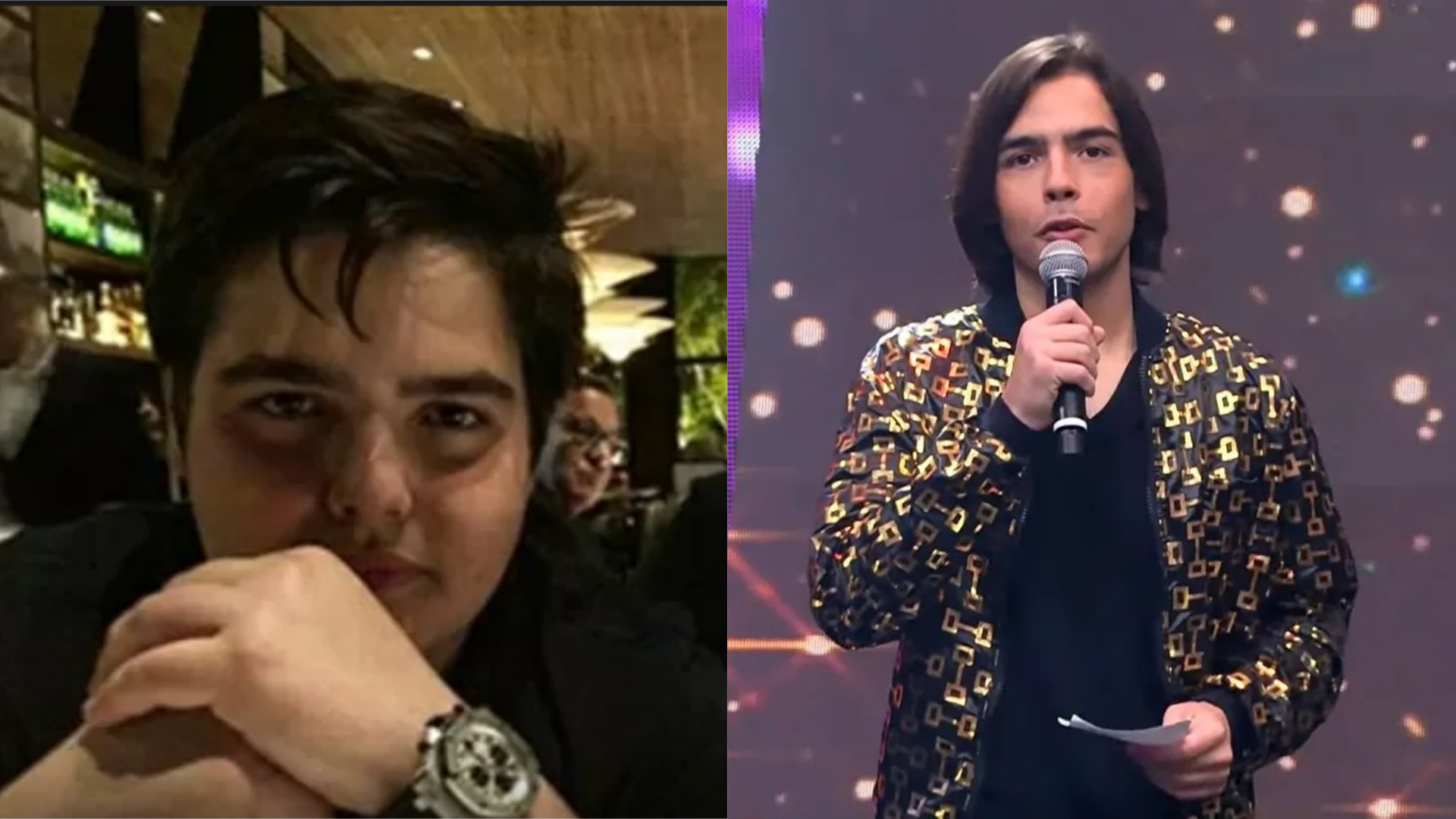 Filho de Faustão fala sobre perda de peso: “Cada quilinho faz diferença”