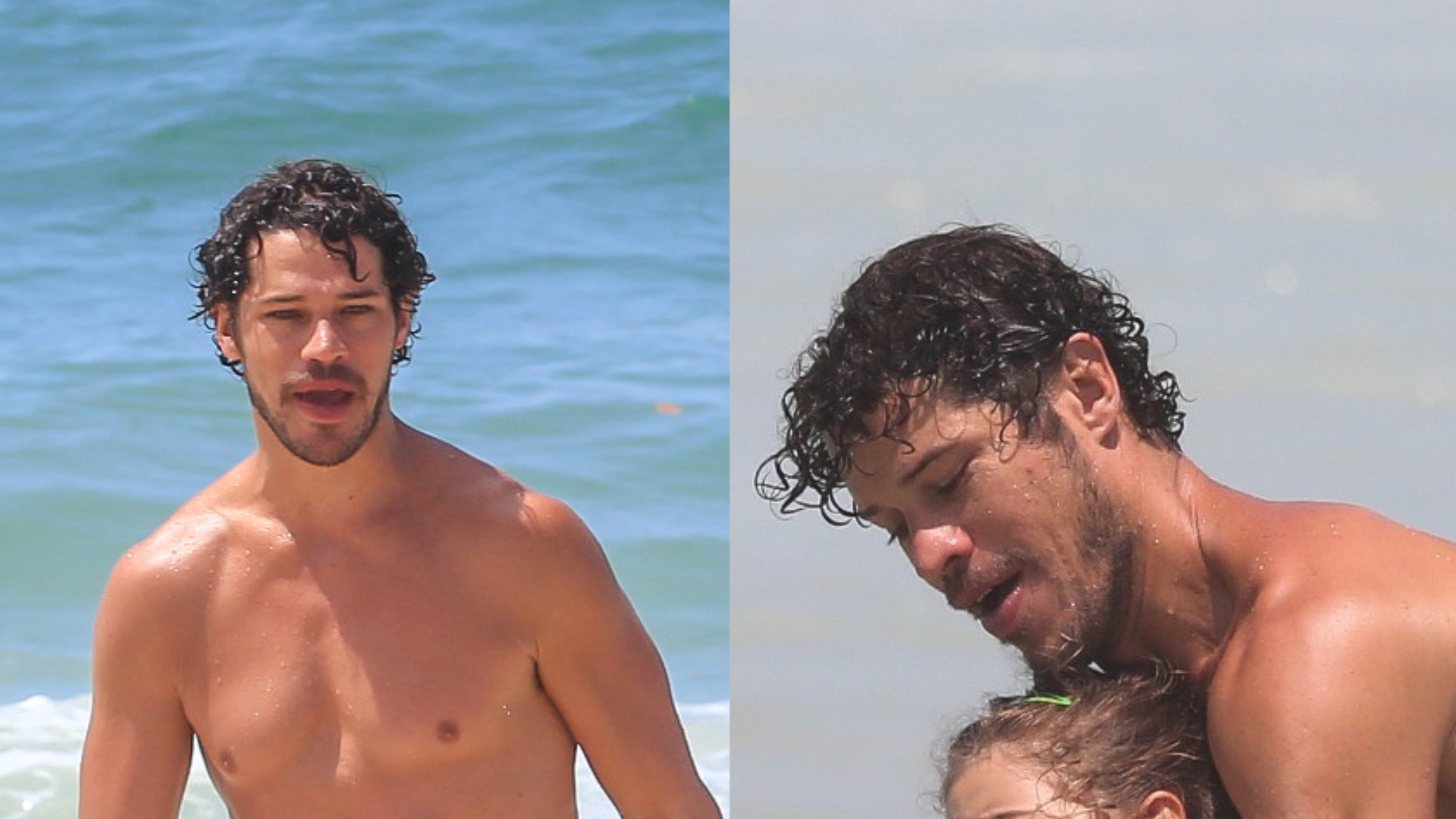 Ela cresceu! José Loreto faz rara aparição com a filha e beleza impressiona