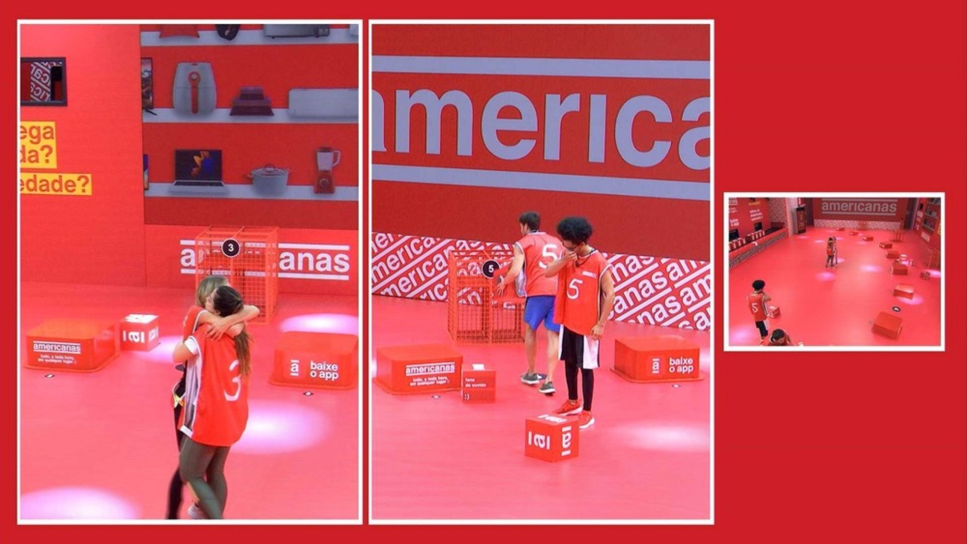 BBB22: Com choro no final, Bárbara e Laís vencem prova após 12 horas de resistência