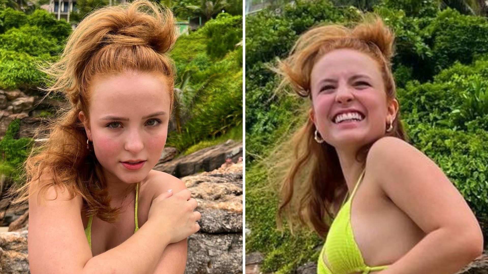 De biquíni, Larissa Manoela posa em fotos sem edições e exibe corpo real: “Linda”