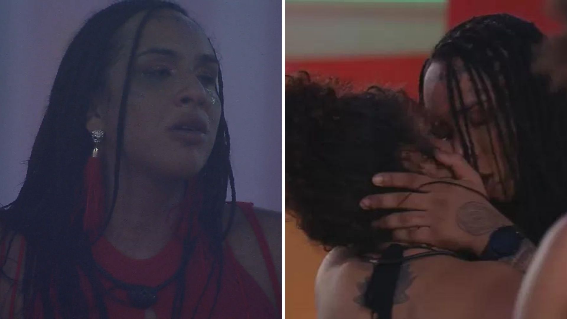 BBB22: Linn da Quebrada deixa festa aos prantos após beijar na boca: “Medo”