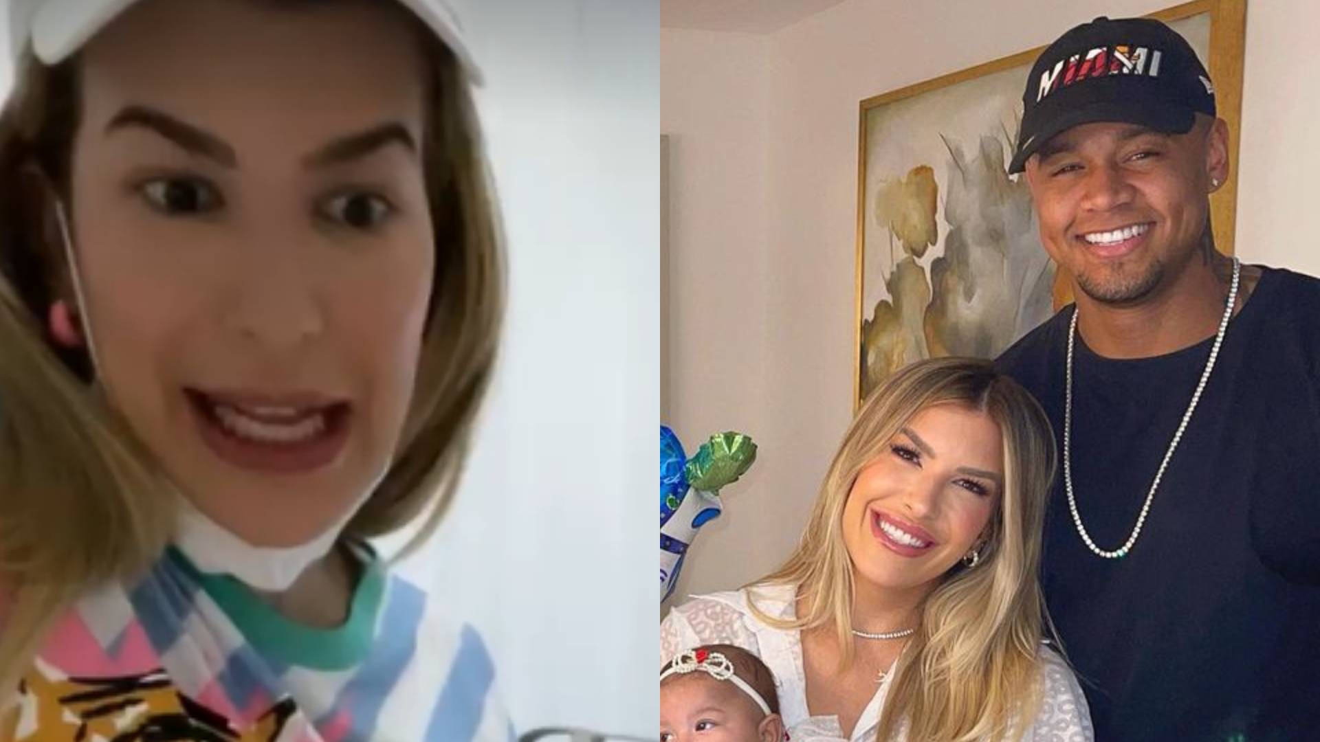 Lore Improta choca a web ao comparar semelhanças de Leo Santana com a filha
