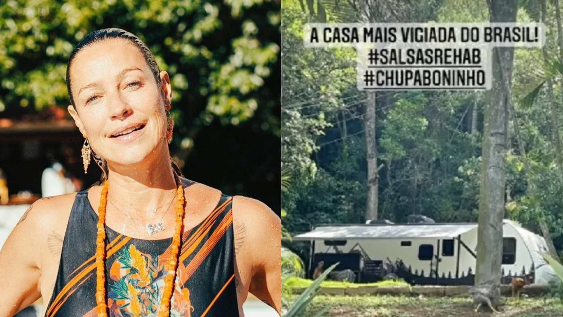 Luana Piovani viaja com amigas e ironiza: “Melhor que a casa do BBB”
