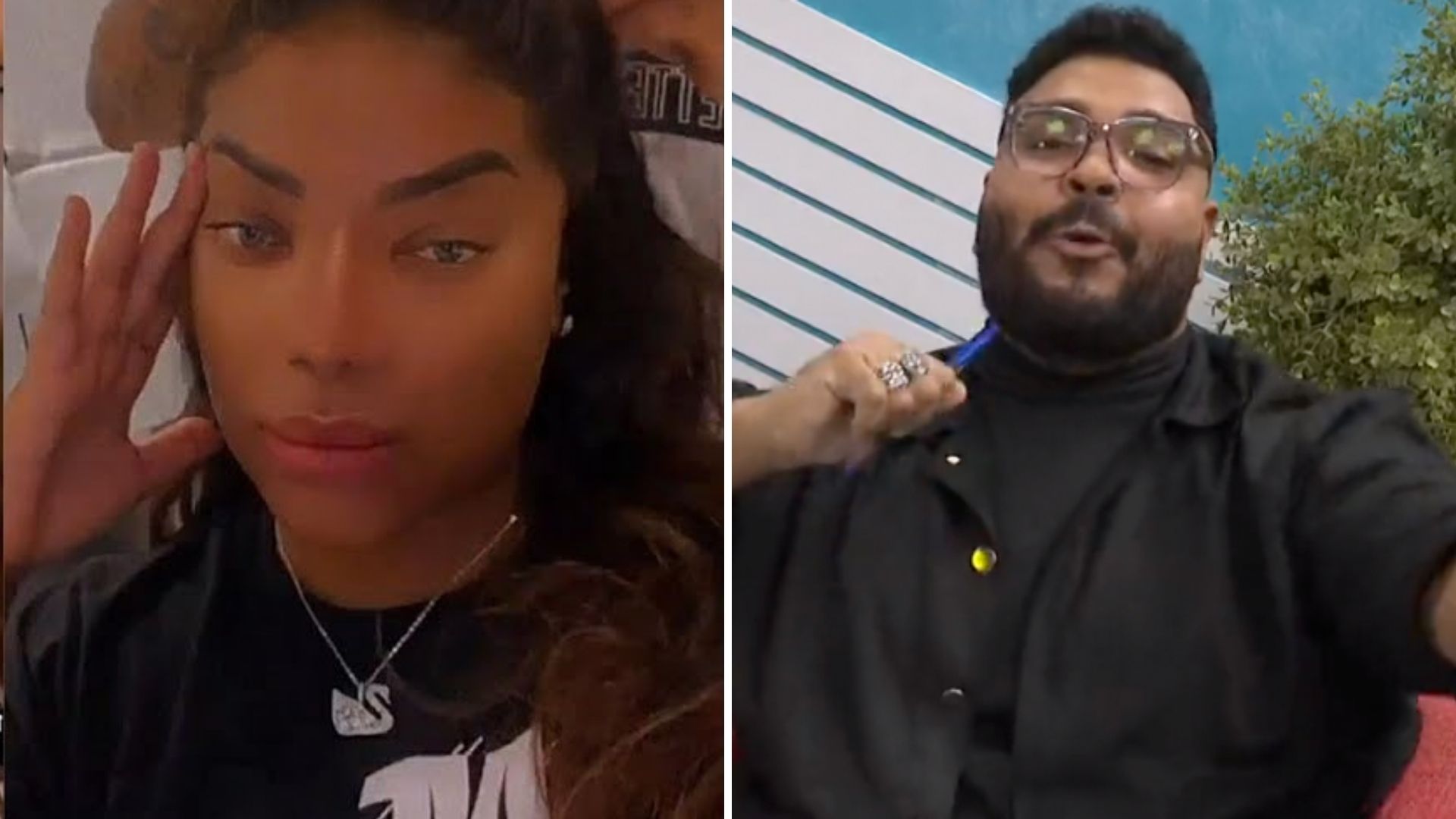 BBB22: Ludmilla se irrita e defende esposa após alfinetada de humorista: “Pode falar”