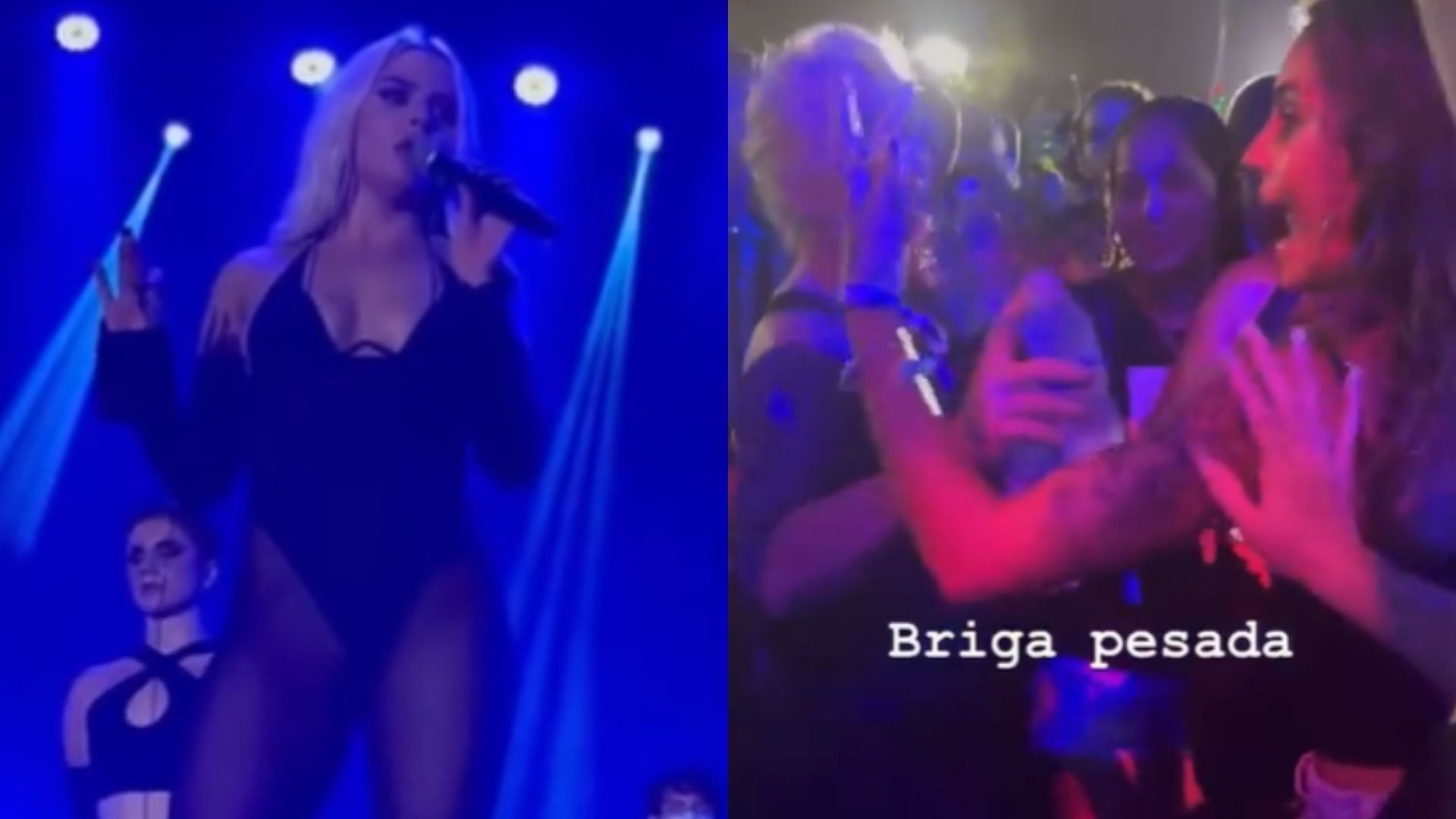 Luísa Sonza para show para interromper barraco entre fãs: “No meu show não”