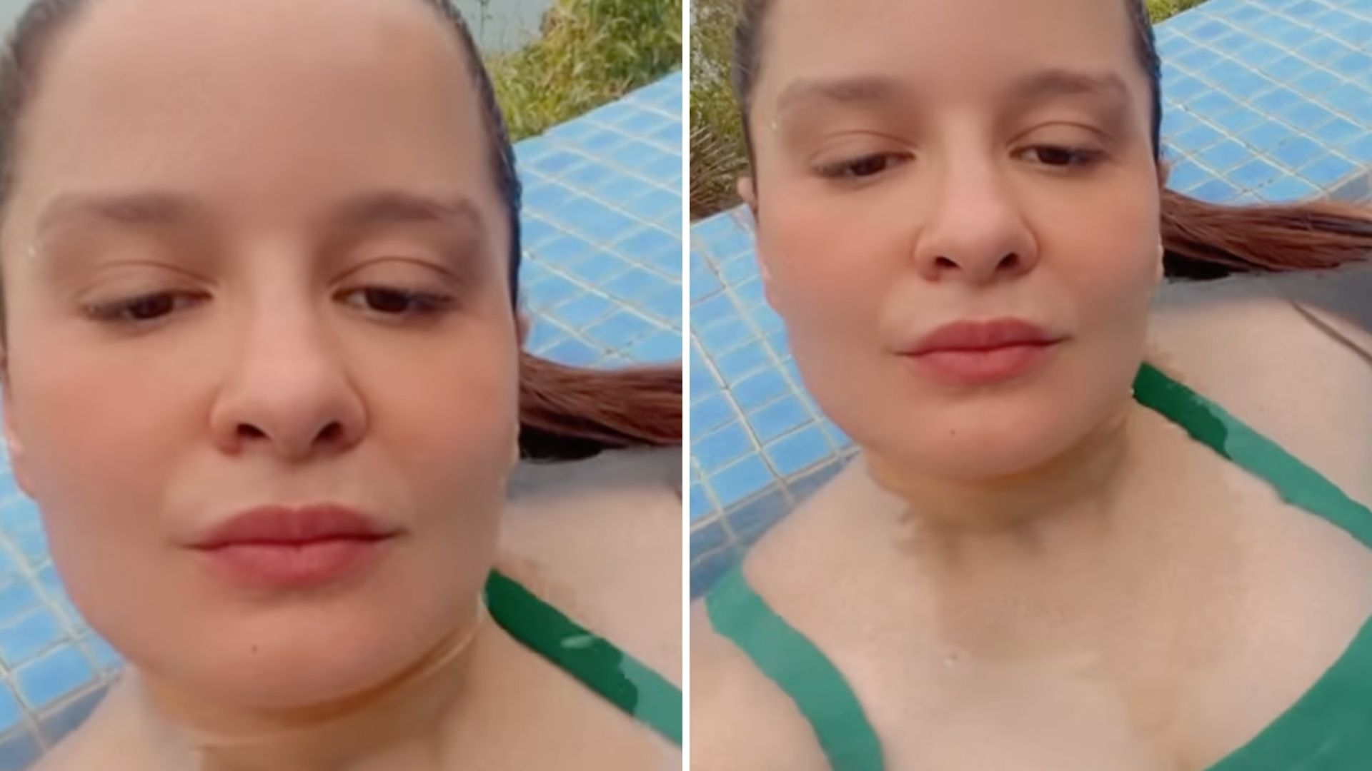 Maiara causa com maiô decotado e fãs alfinetam: “Olha o que o Fernando perdeu”
