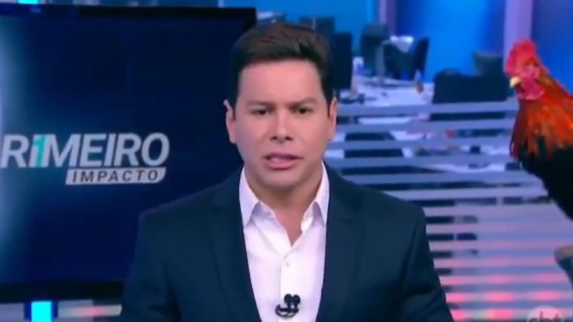 Marcão do Povo passa mal, assusta equipe e deixa programa no SBT às pressas