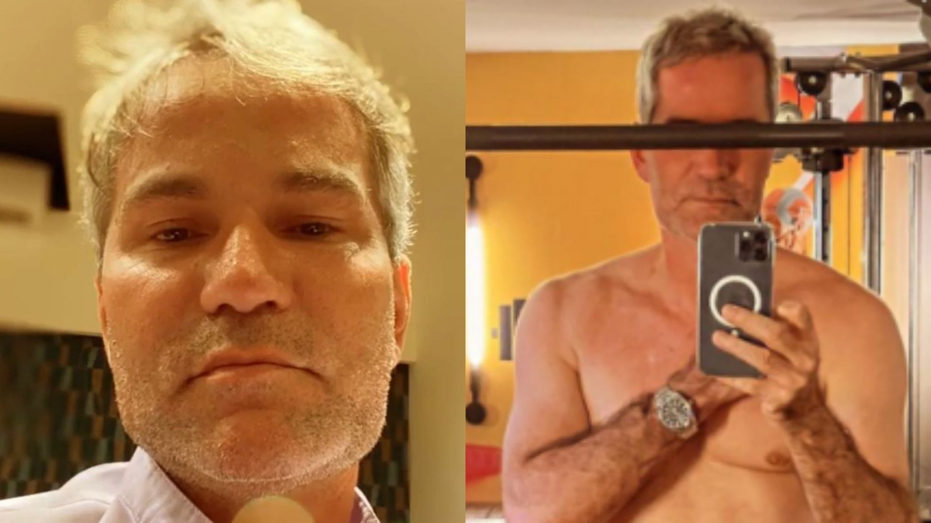 Márcio Poncio revela tatuagem enorme na barriga ao surgir descamisado: “Chocada”