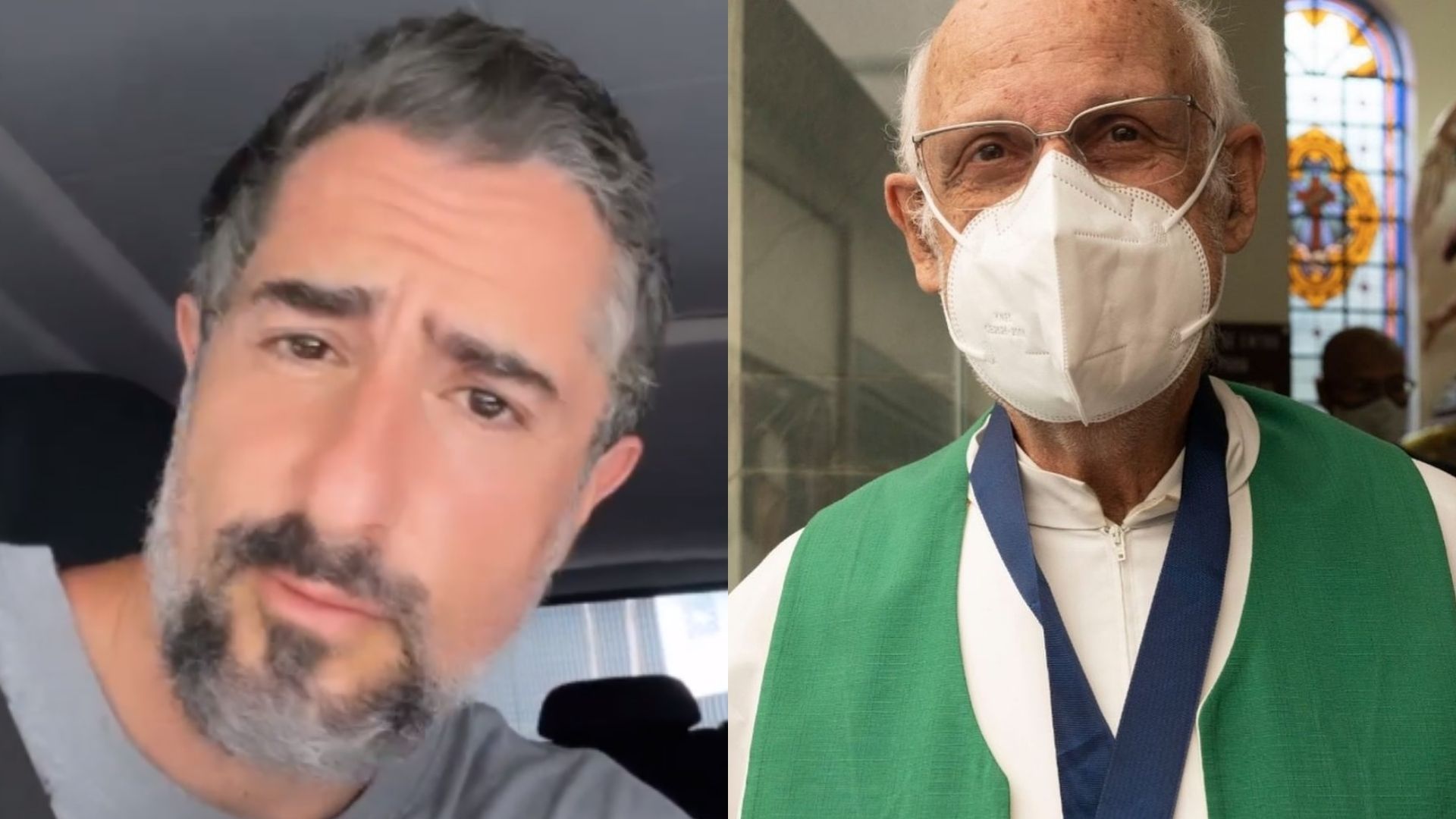 Marcos Mion discute com Padre Lancellotti após usar tênis de R$ 80 mil: “Consciência”