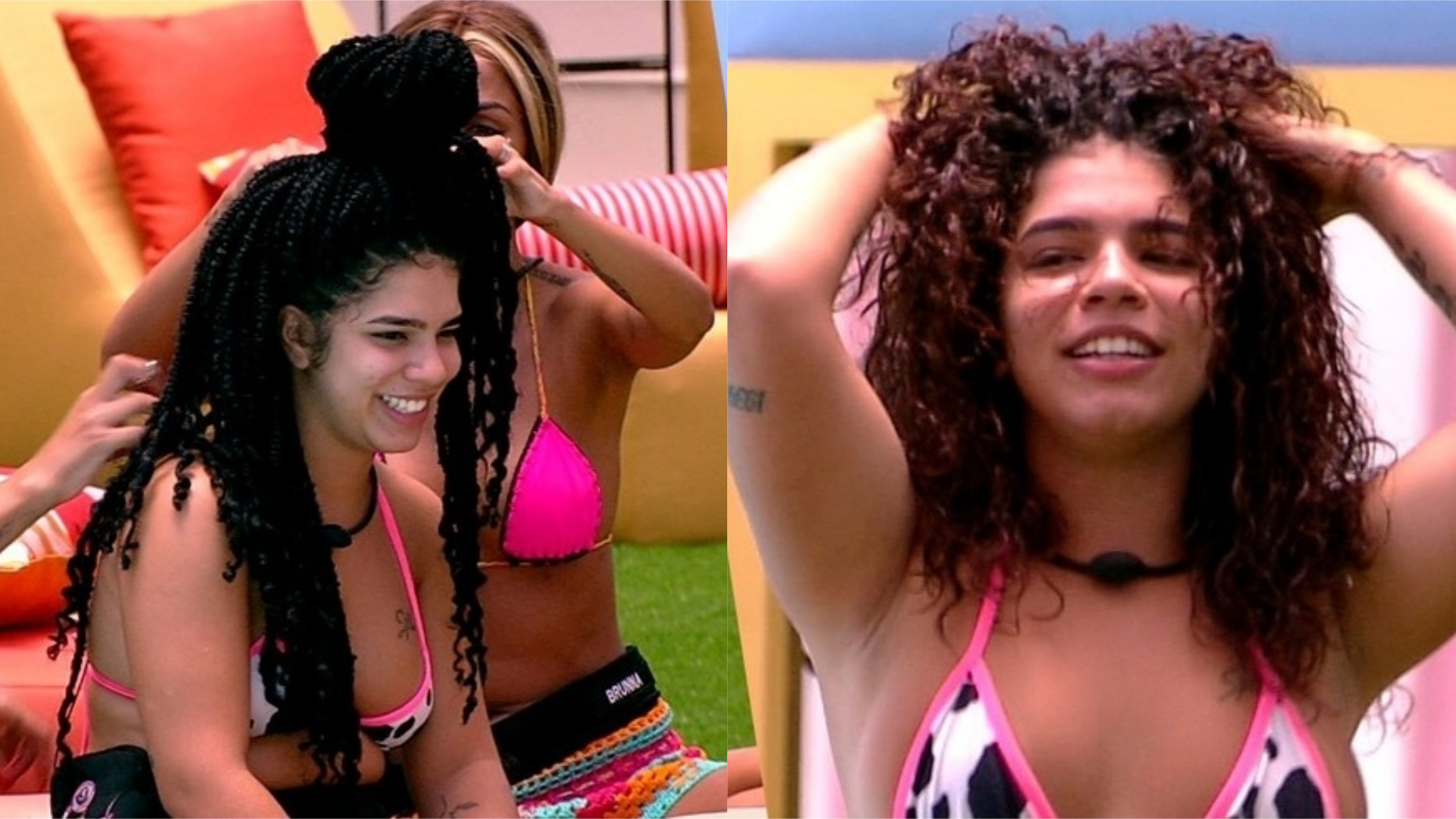 BBB22: Maria tira tranças e exibe novo visual