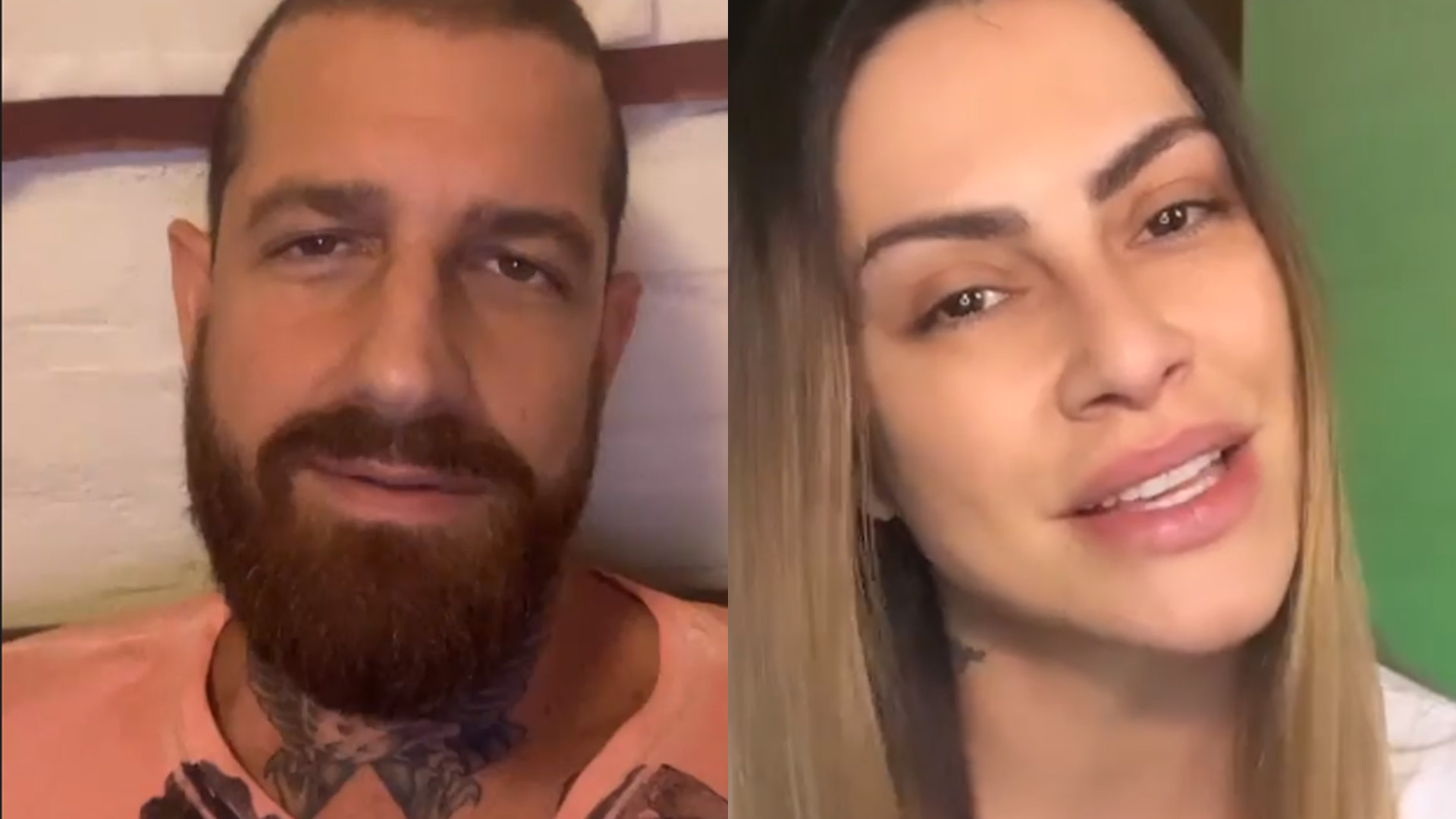 Marido de Cleo sobre gravidez: “Outro baby”