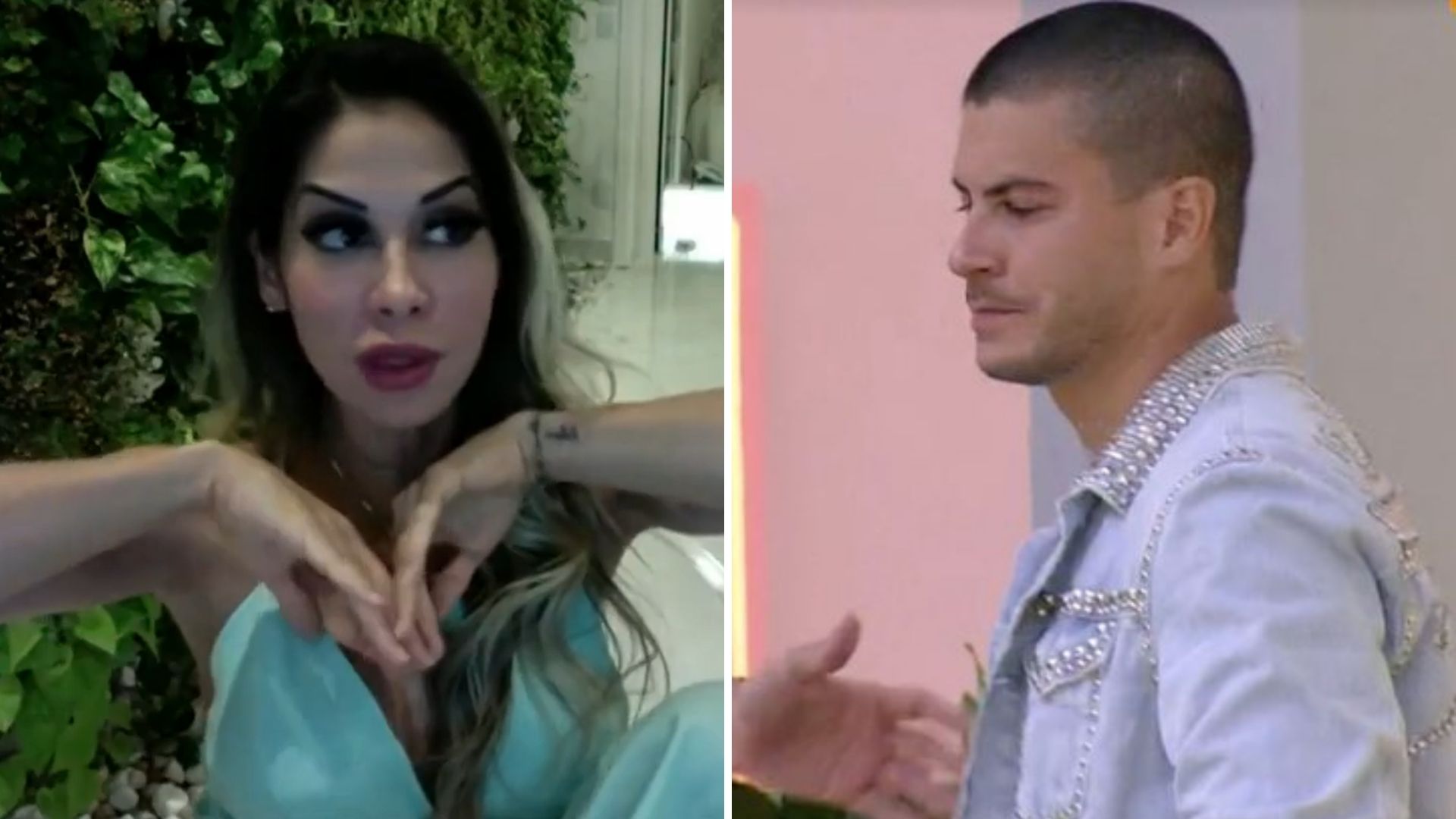 Maíra Cardi diz estar despreocupada com Arthur Aguiar no BBB22: “Zero ciúme”