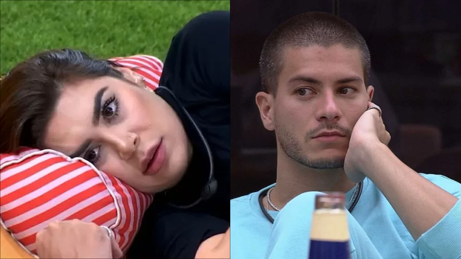 BBB22: Naiara Azevedo questiona traições de Arthur Aguiar e TV Globo corta câmera
