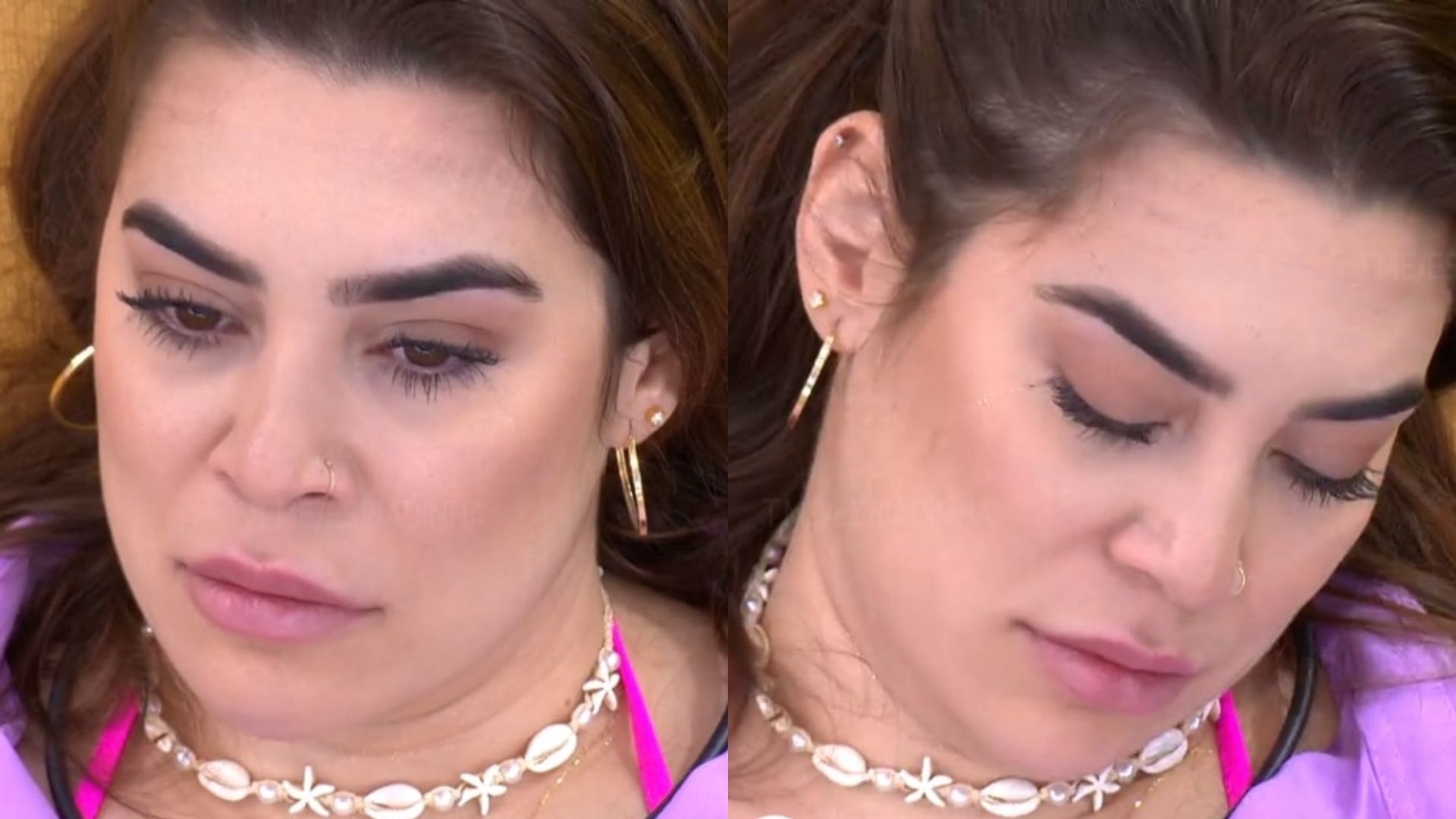 BBB22: Abalada, Naiara Azevedo teme perder carreira após reality: “Tenho medo”