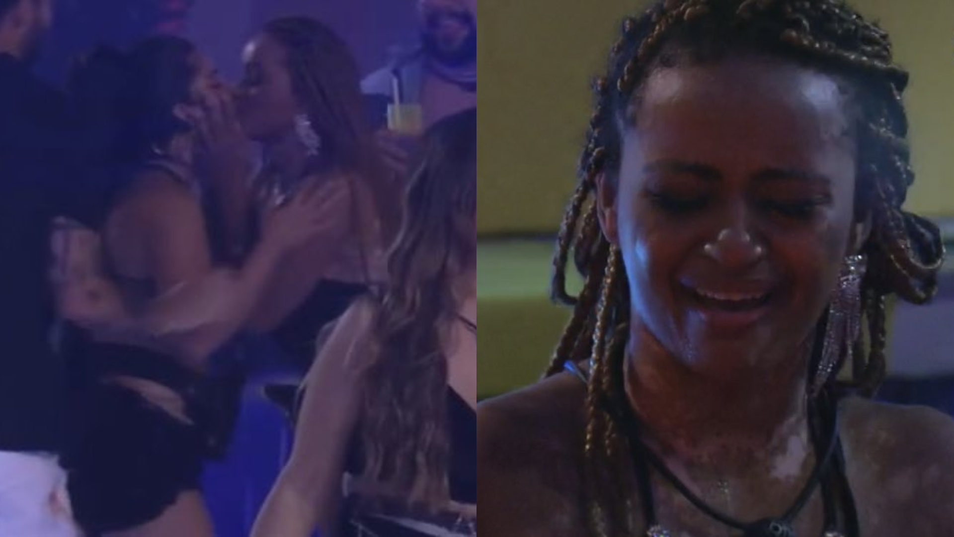 BBB22: Natália beija Maria, tenta beijar Rodrigo e chora ao levar fora: “Ótima”