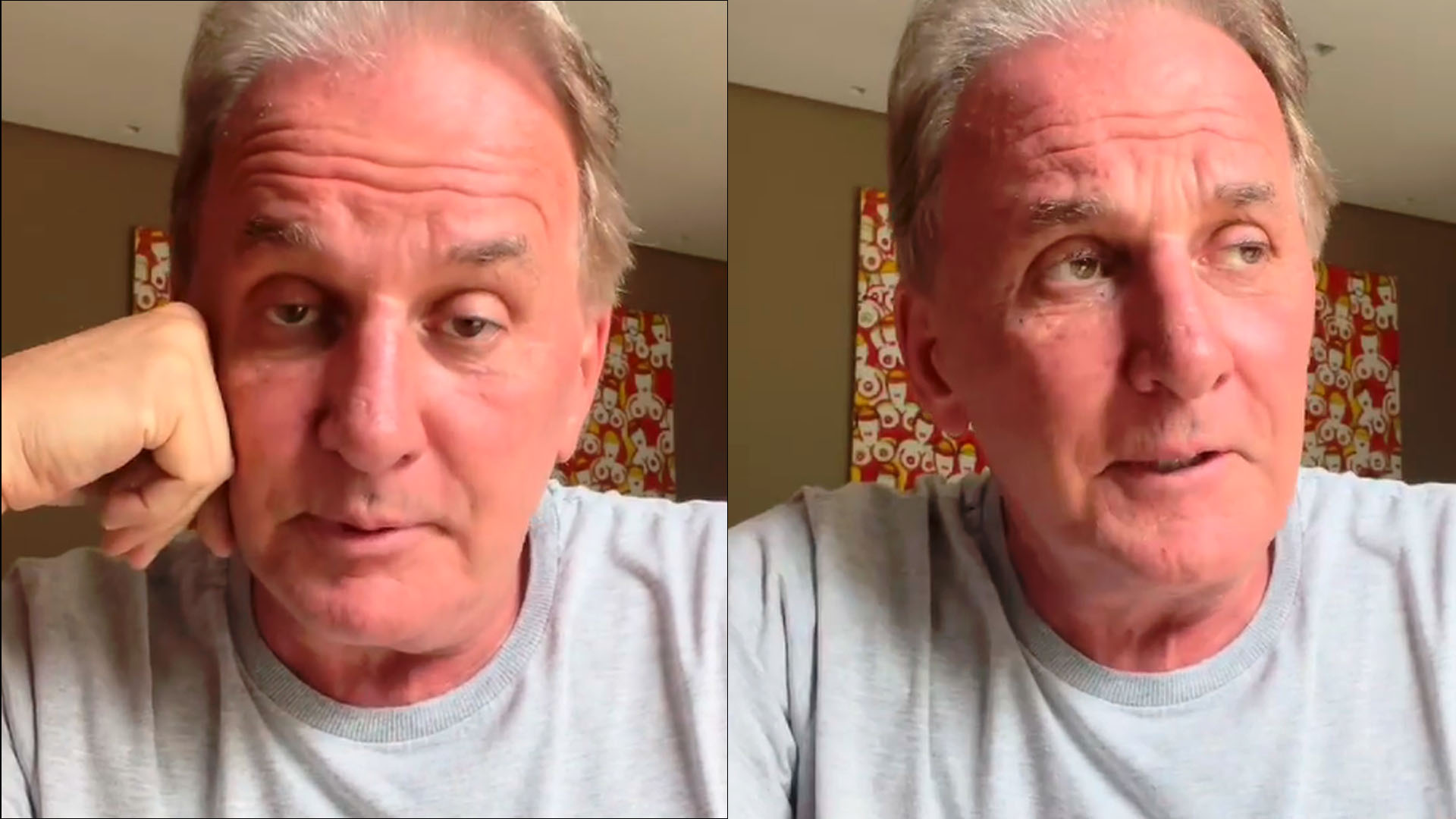 Bizarro! Otávio Mesquita contrai Covid-19 exatamente um ano depois da primeira vez