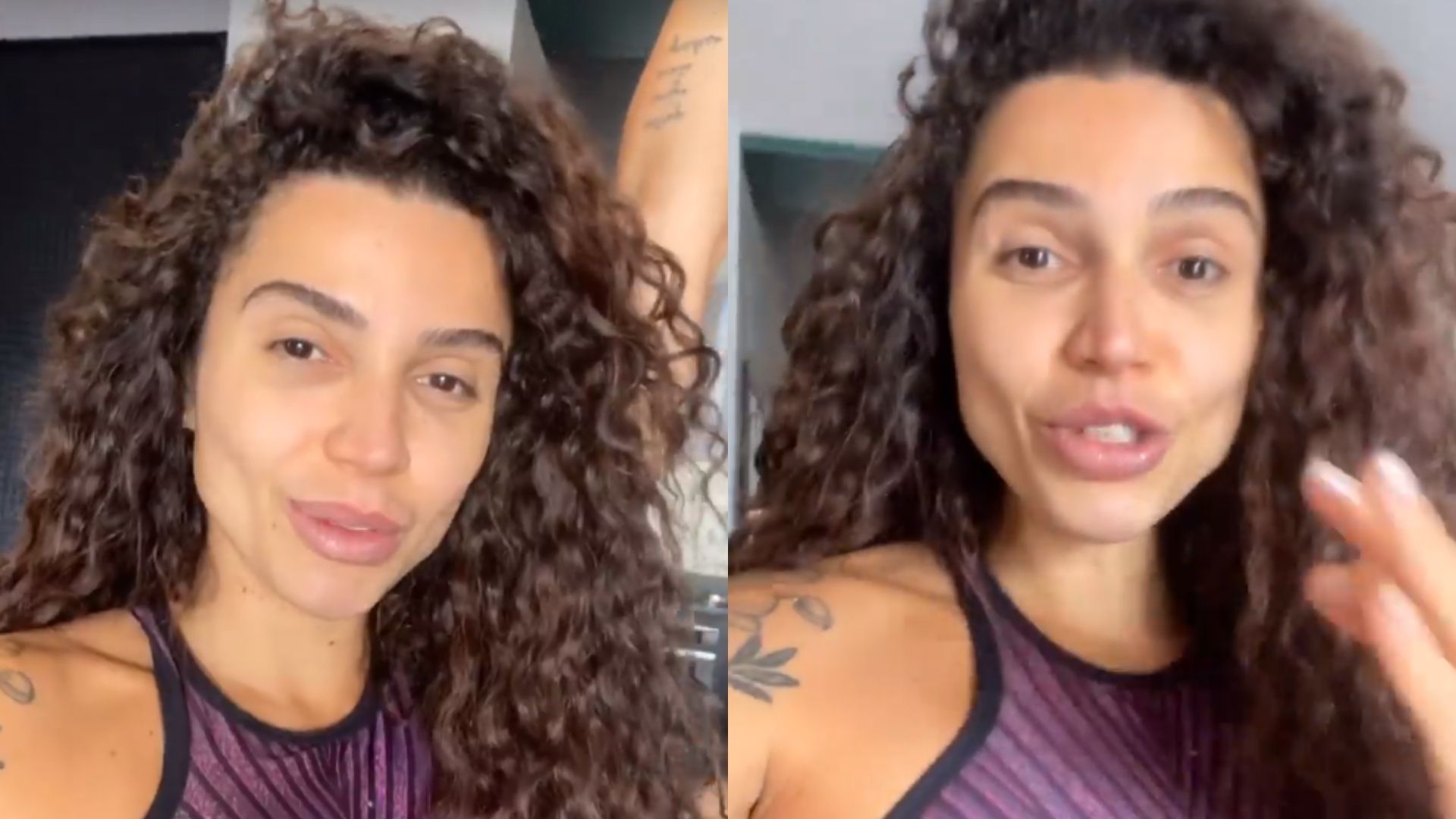 Ex-BBB Paula Amorim nota salto na barriguinha de um dia para o outro: “Do nada”