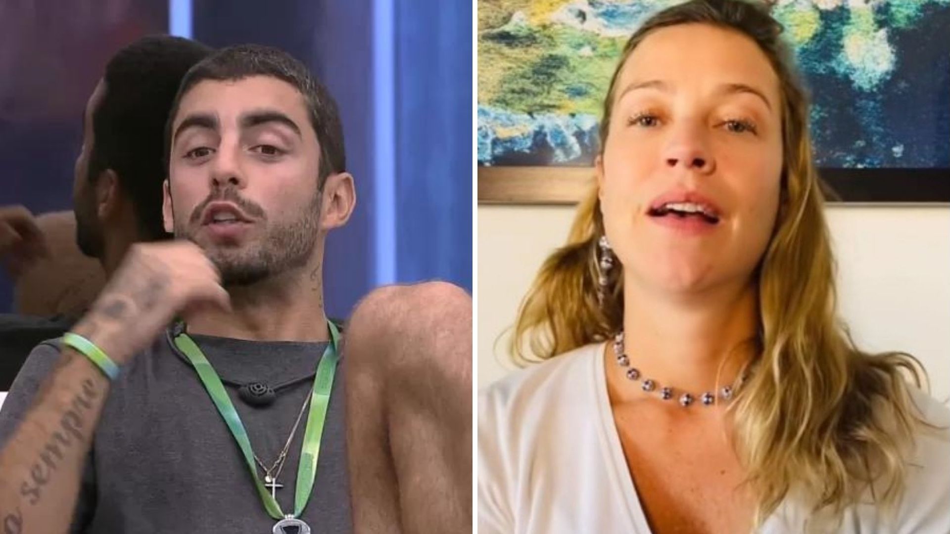 BBB22: Pedro Scooby elogia Luana Piovani: “Eu andava de ônibus quando a conheci”