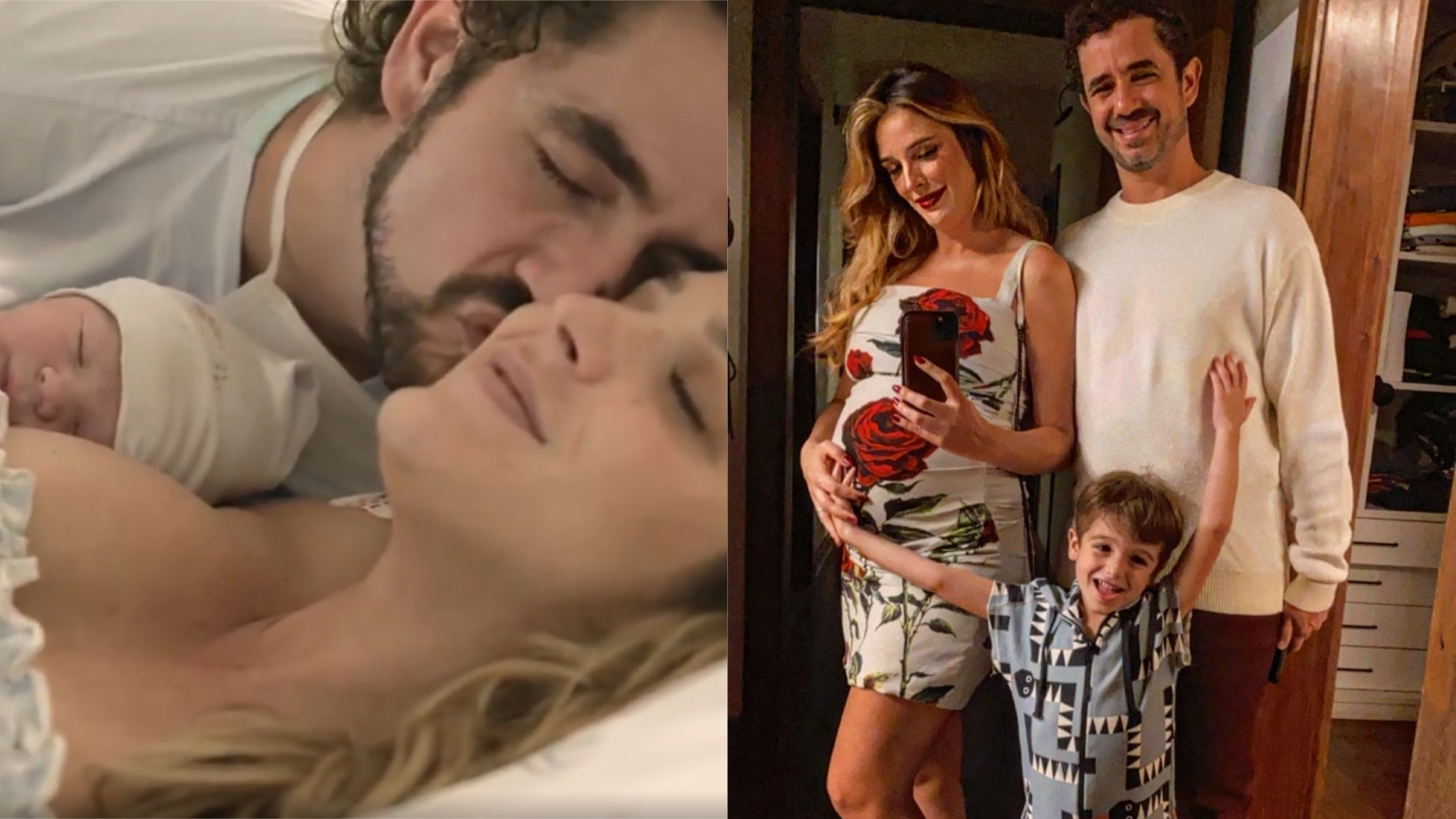 Rafa Brites celebra cinco anos do filho Rocco com vídeo emocionante do parto