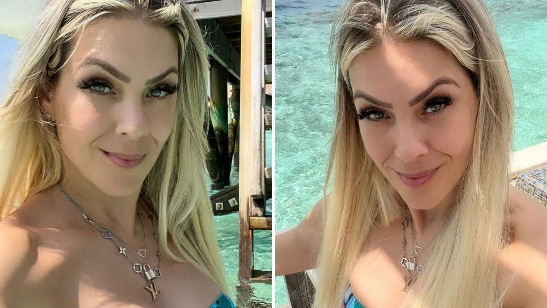 Aos 44 anos, Renata Fan exibe corpo magérrimo em cliques de biquíni: “Perfeição”