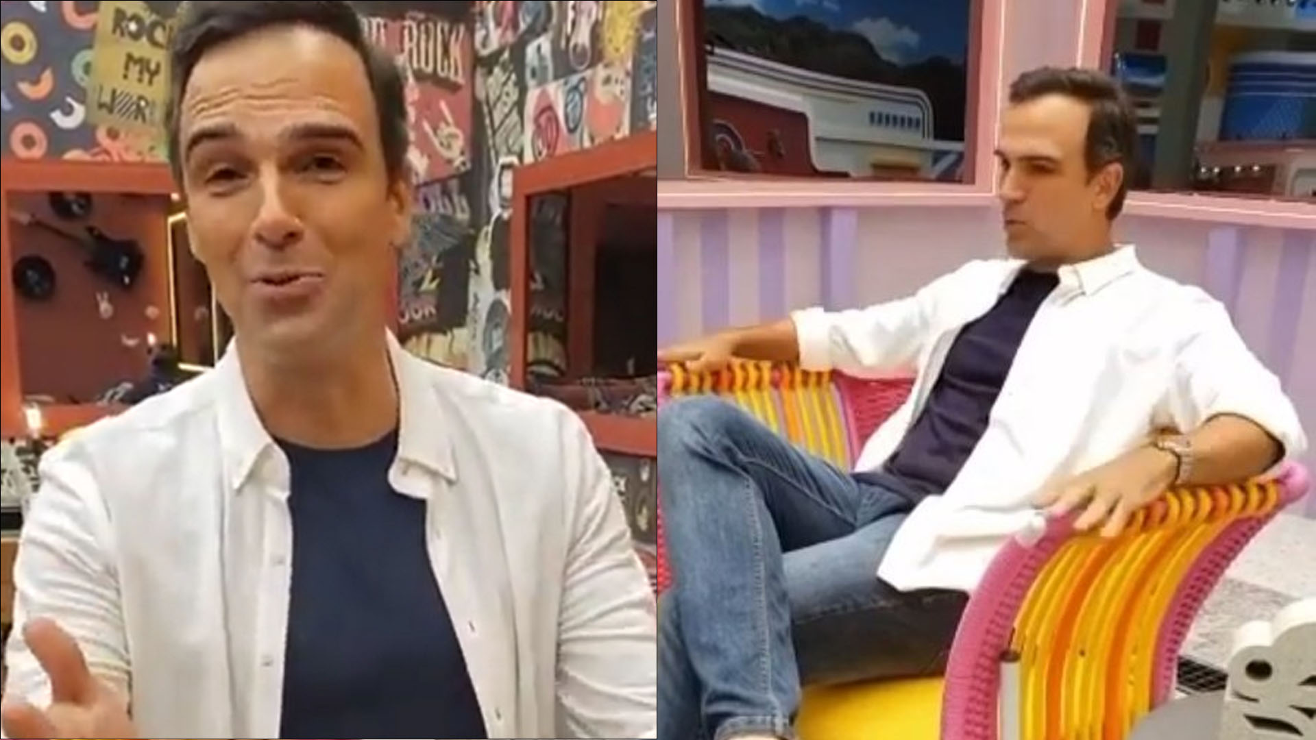 Espaço da Fofoca, beliches e mini-pia: Tadeu Schmidt mostra a nova casa do BBB22