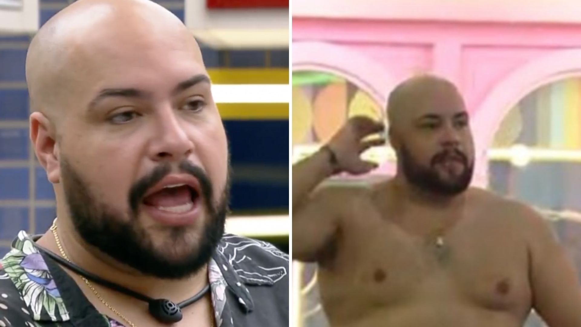BBB22: Tiago Abravanel é elogiado ao desfilar de sunga: “Só pessoas gordas sabem”