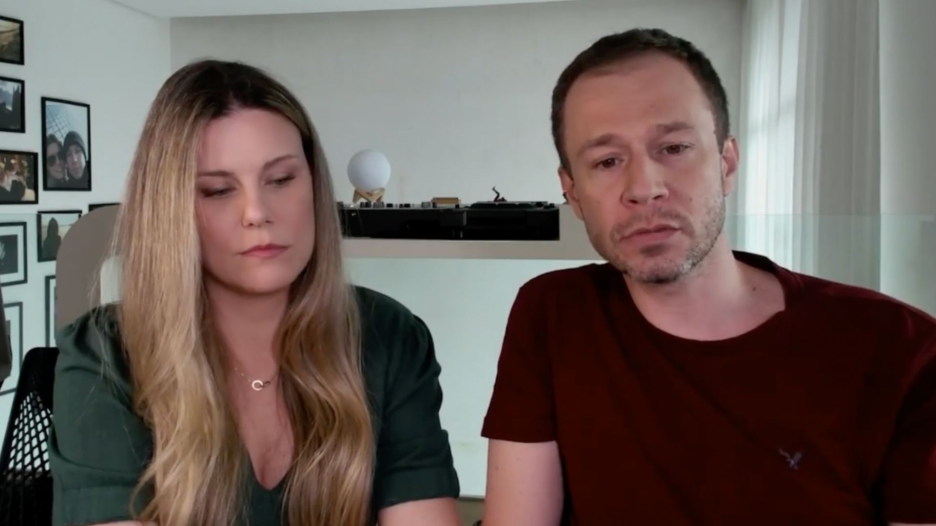 Tiago Leifert anuncia que filha está com câncer: “Um tumor em cada olho”