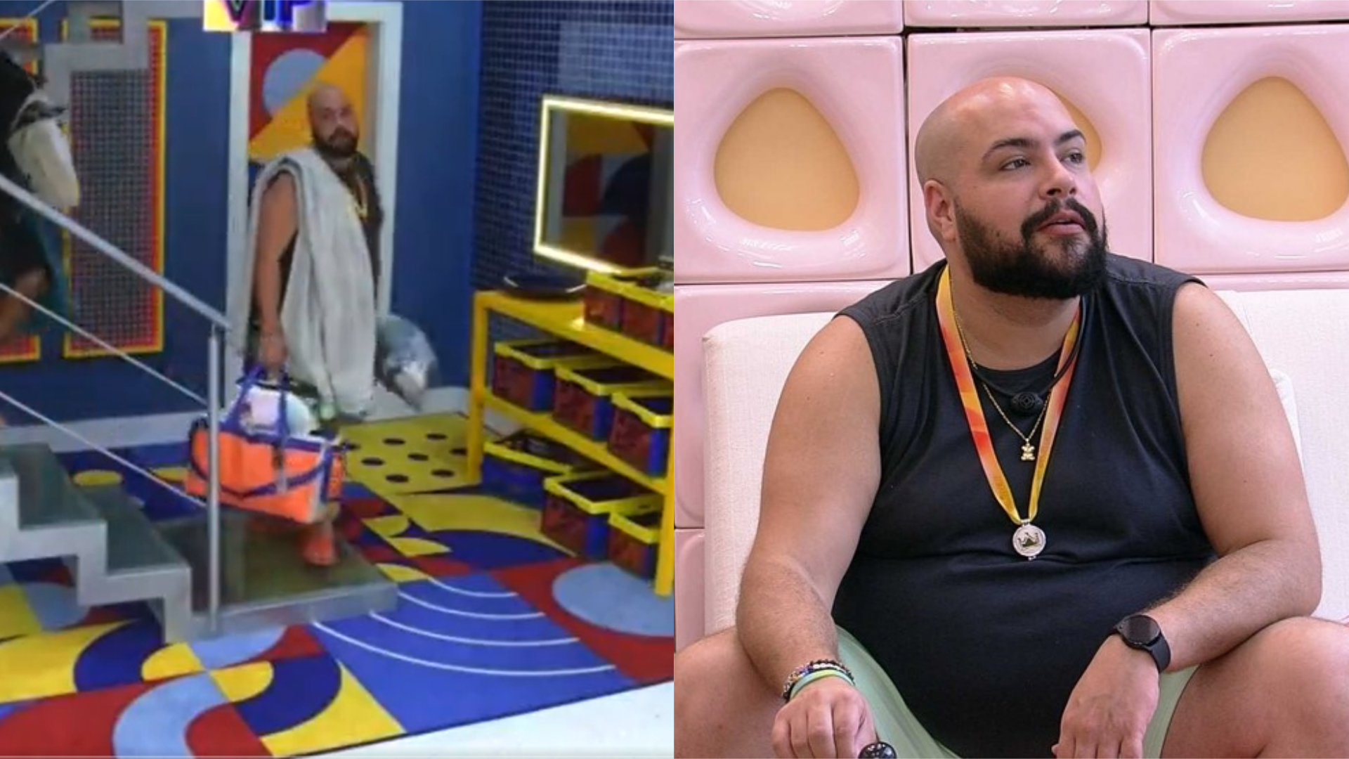 BBB22: Tiago Abravanel finge deixar casa e choca Linn:”Pra mim, já deu”