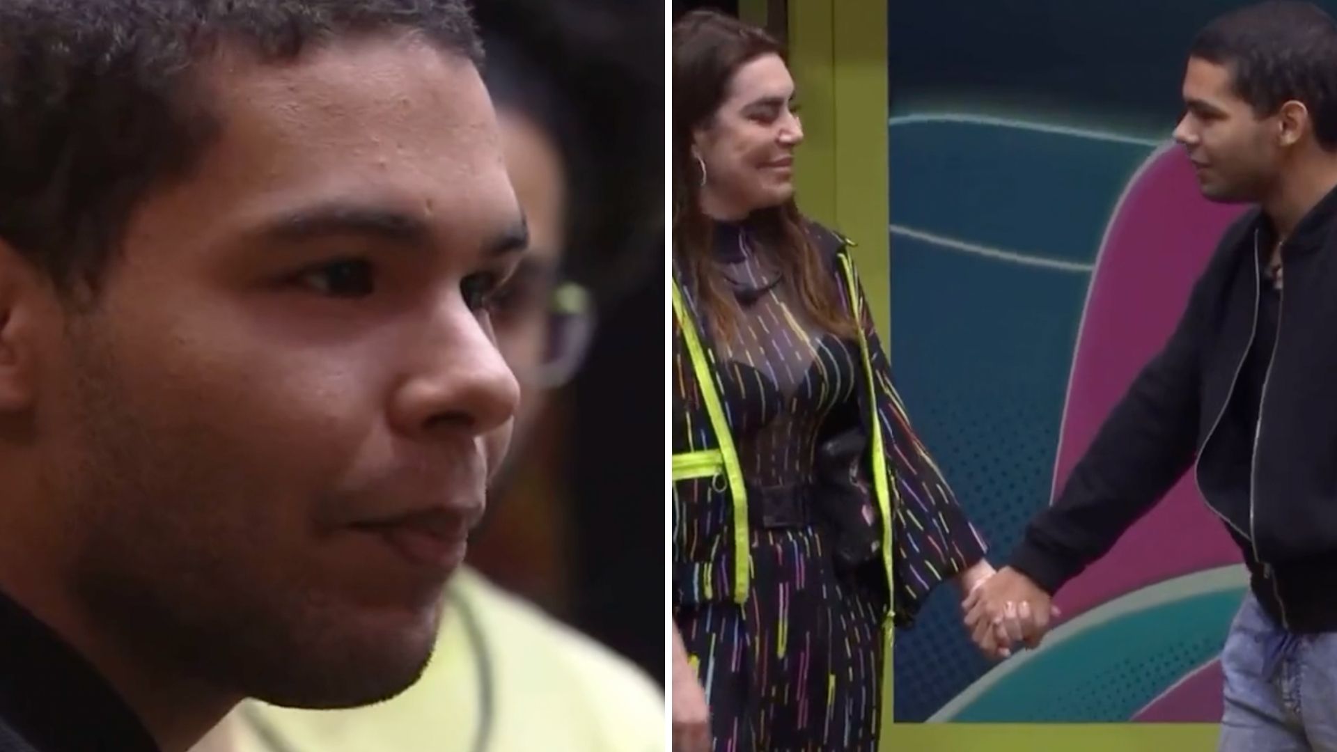 BBB22: Vyni estende a mão e impede Naiara de desistir: “Nunca esqueça disso”