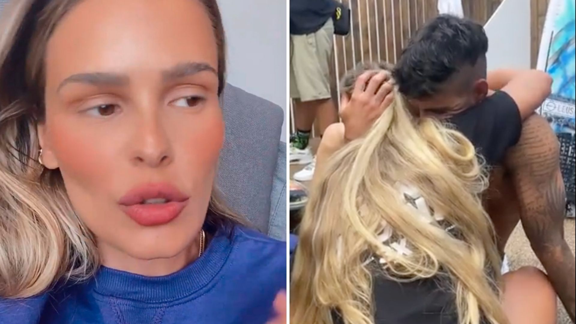 Yasmin Brunet detalha estado de Gabriel Medina: “Vi ele segurar muita coisa”