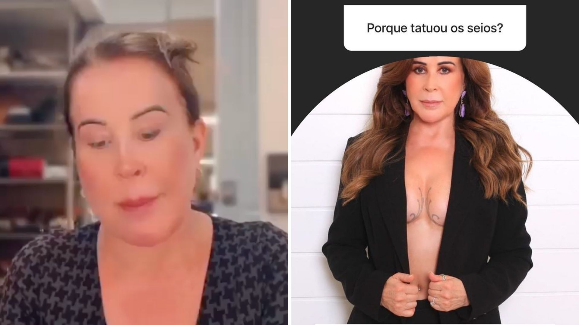 Fim do mistério! Zilu Camargo surpreende ao contar porque tatuou os seios
